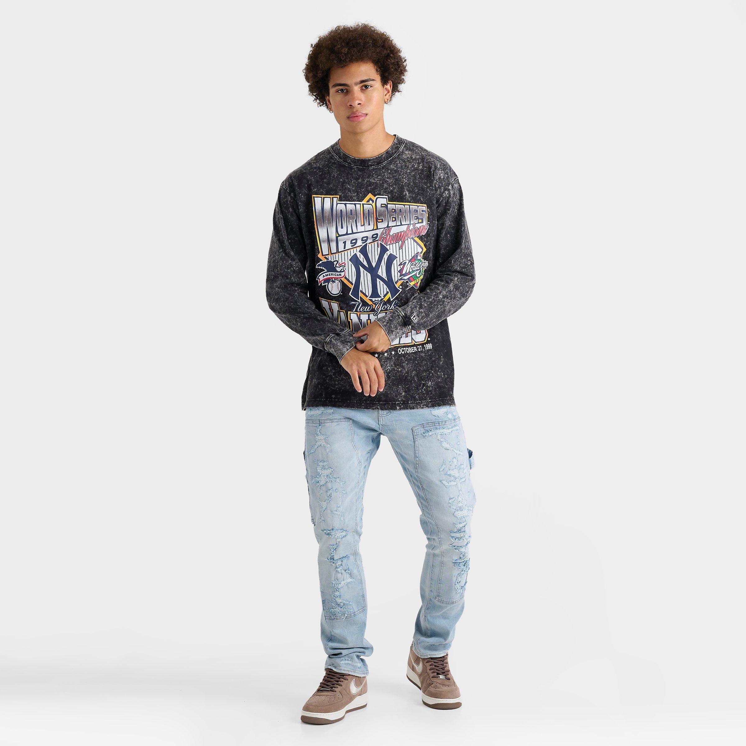 Men's New Era York Yankees MLB 1999 World Series Long-Sleeve T-Shirt