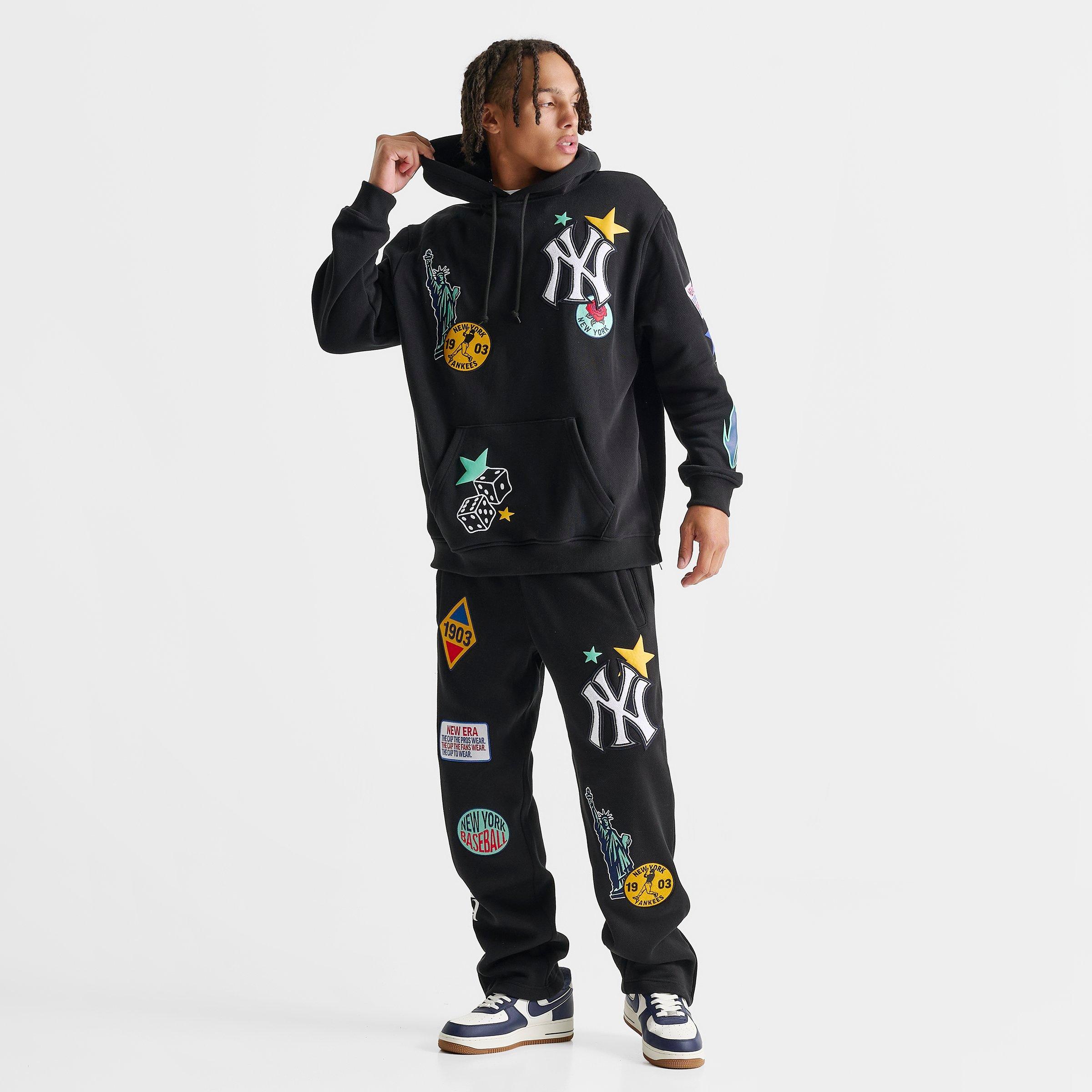 Men's New Era York Yankees MLB Up There Fleece Hoodie