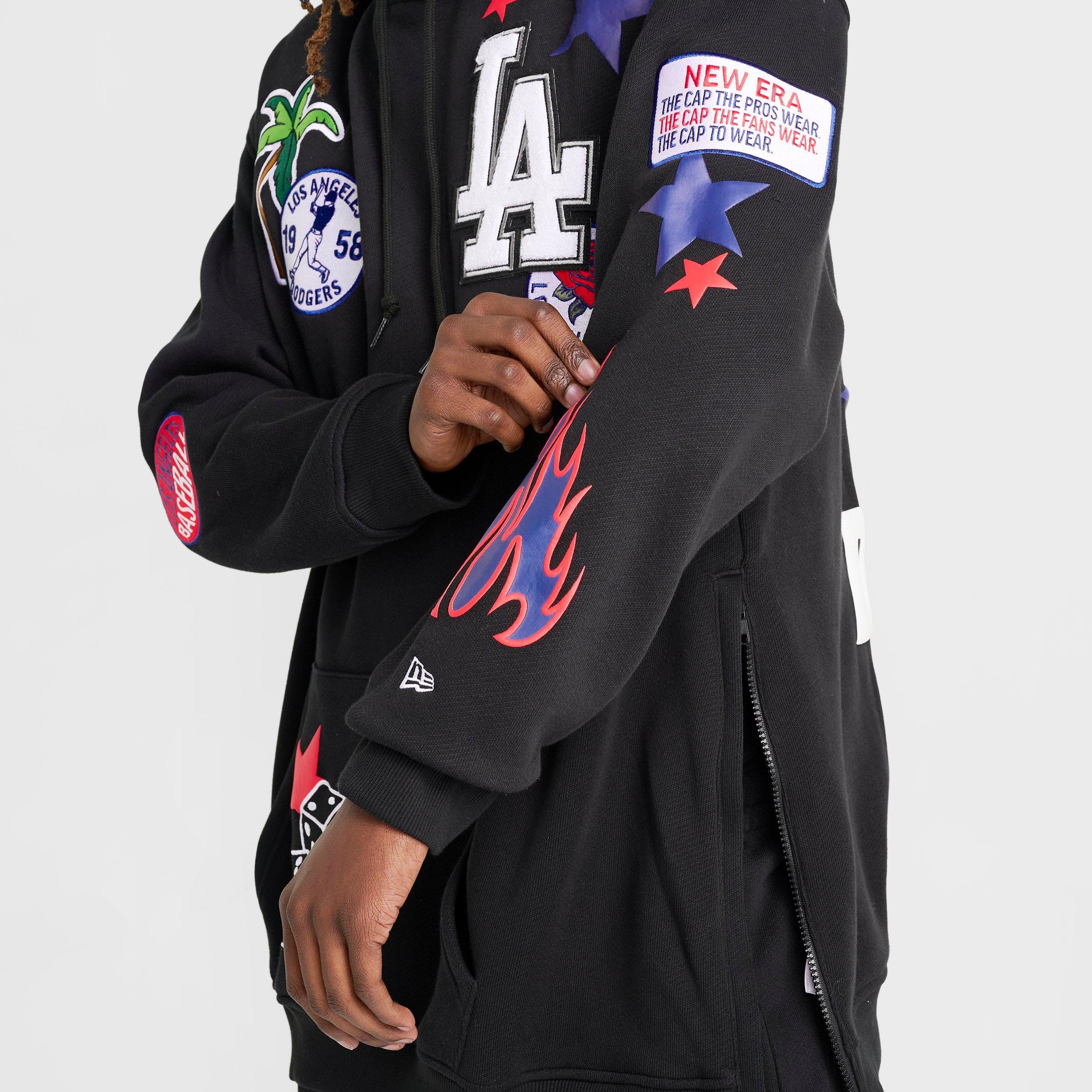 Men's New Era Los Angeles Dodgers MLB Up There Fleece Hoodie