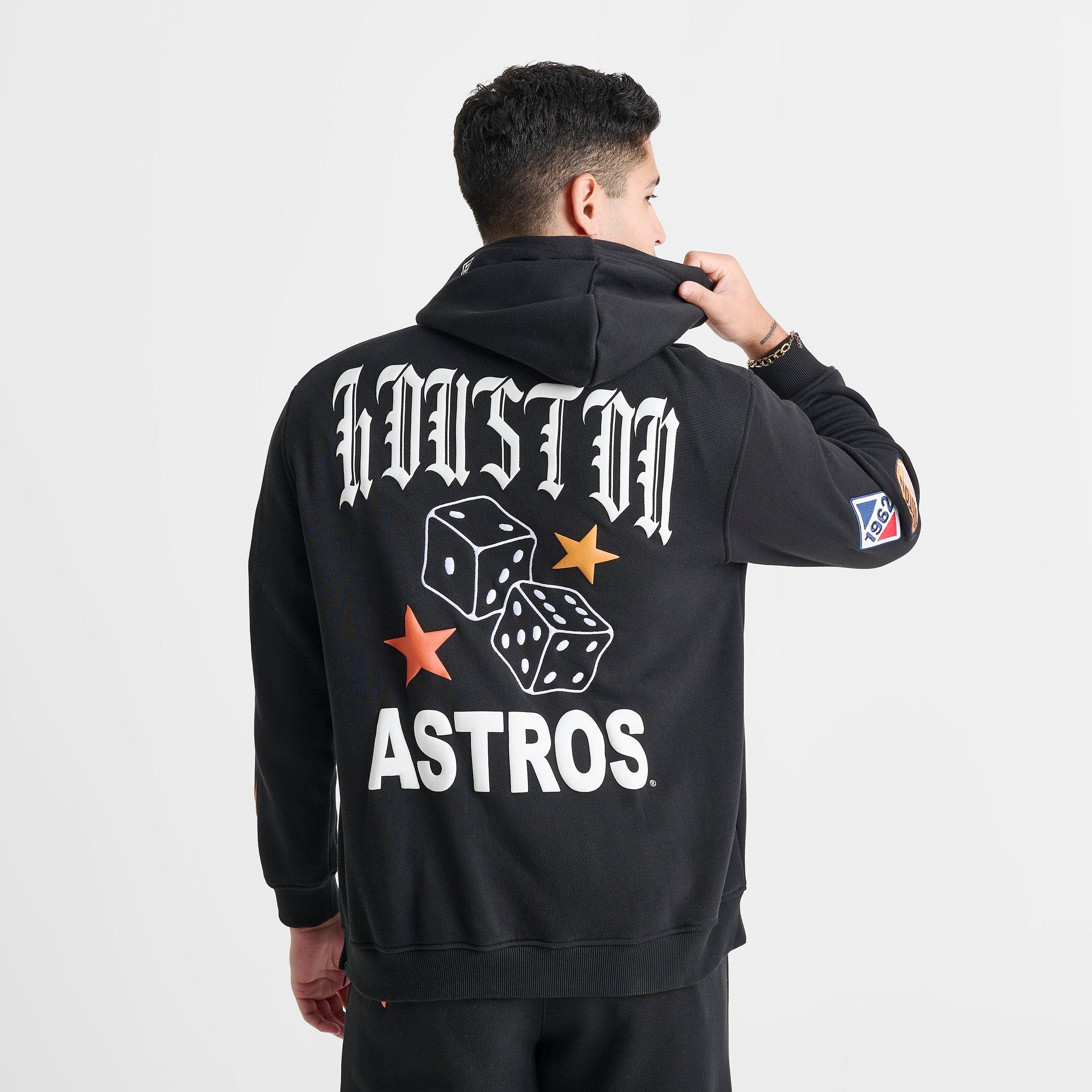 Men's New Era Houston Astros MLB Patch Pullover Hoodie