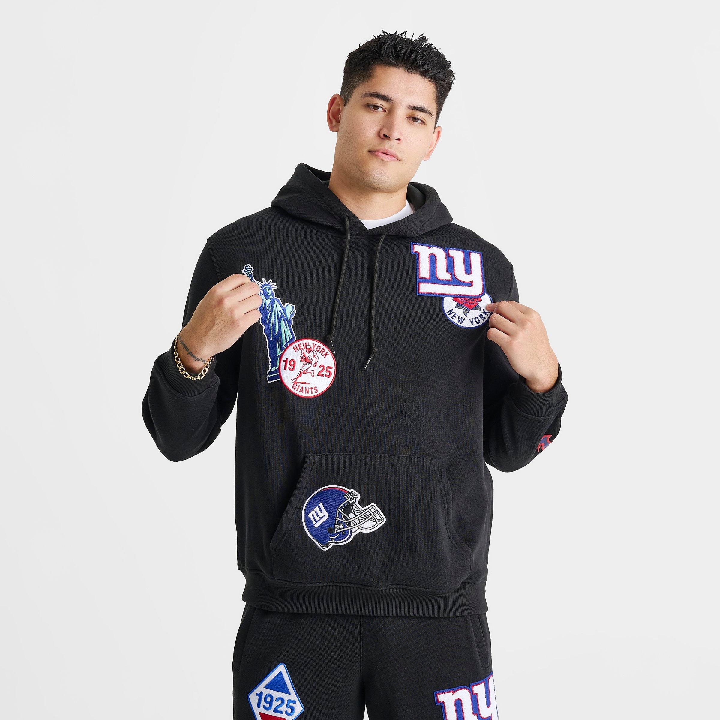 Men's New Era York Giants NFL Patch Pullover Hoodie