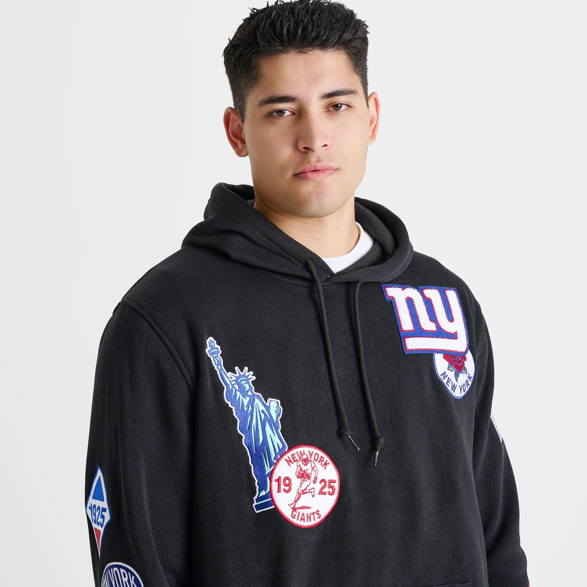 Men's New Era York Giants NFL Patch Pullover Hoodie