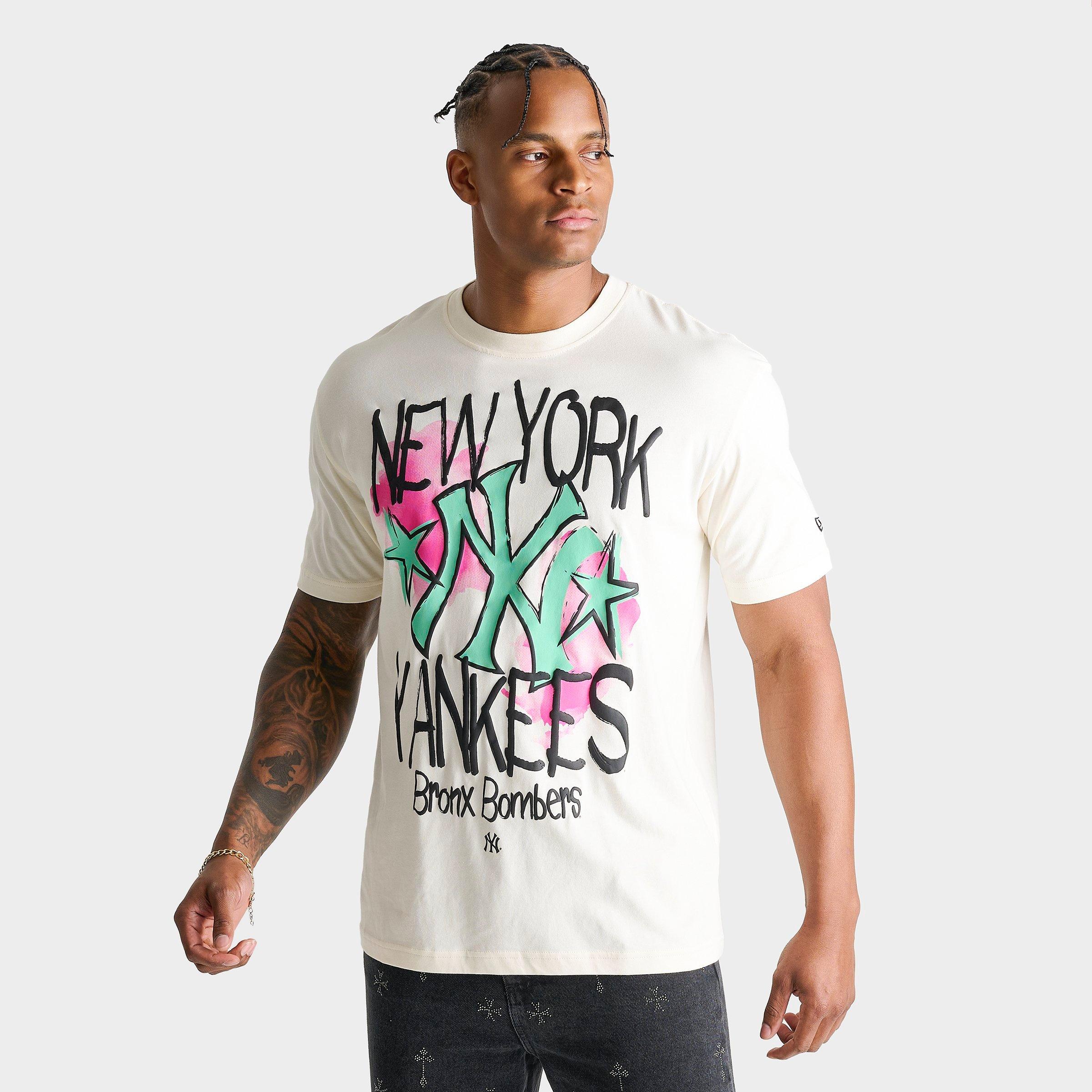 Men's New Era York Yankees MLB Graffiti Graphic T-Shirt