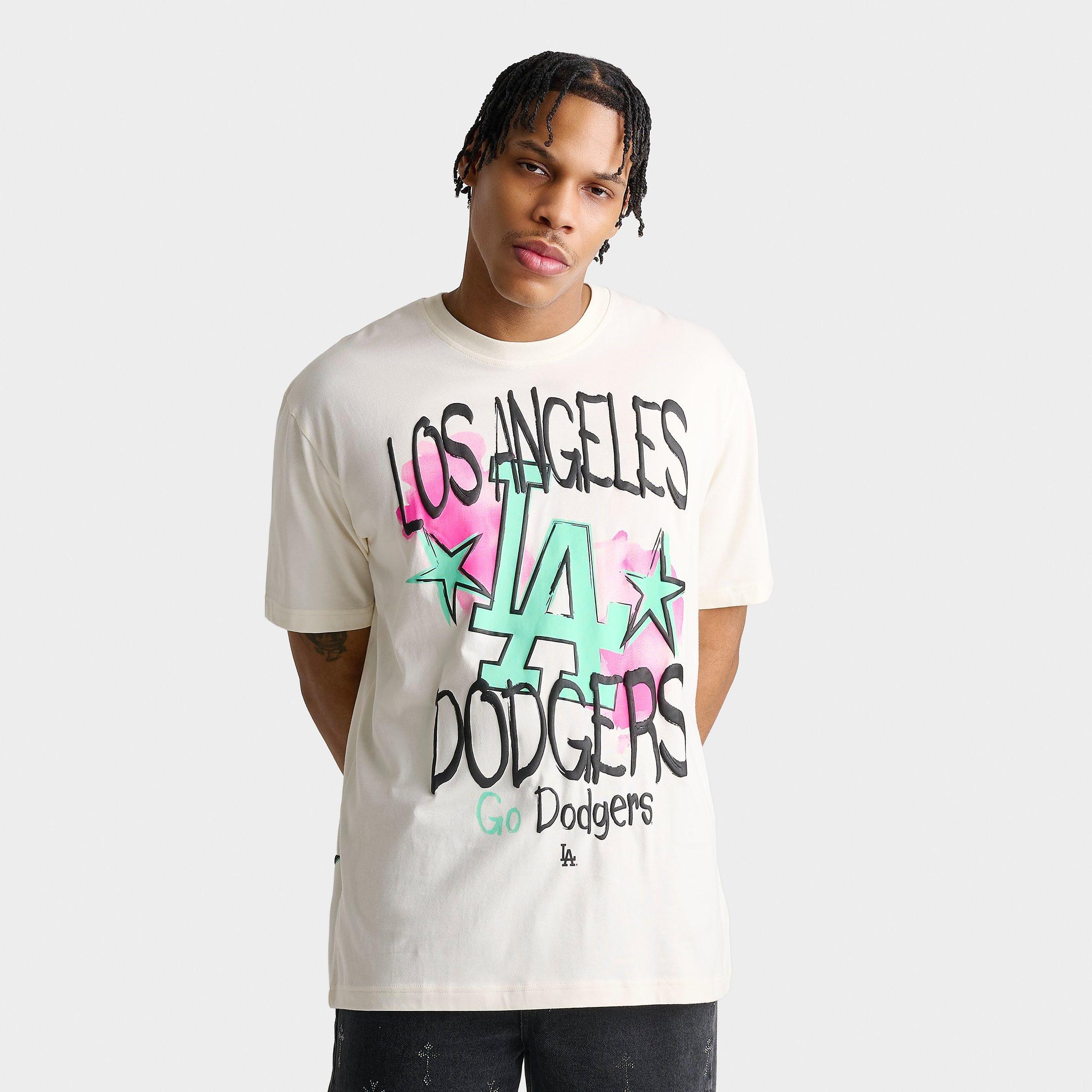 Men's New Era Los Angeles Dodgers MLB Graffiti Graphic T-Shirt