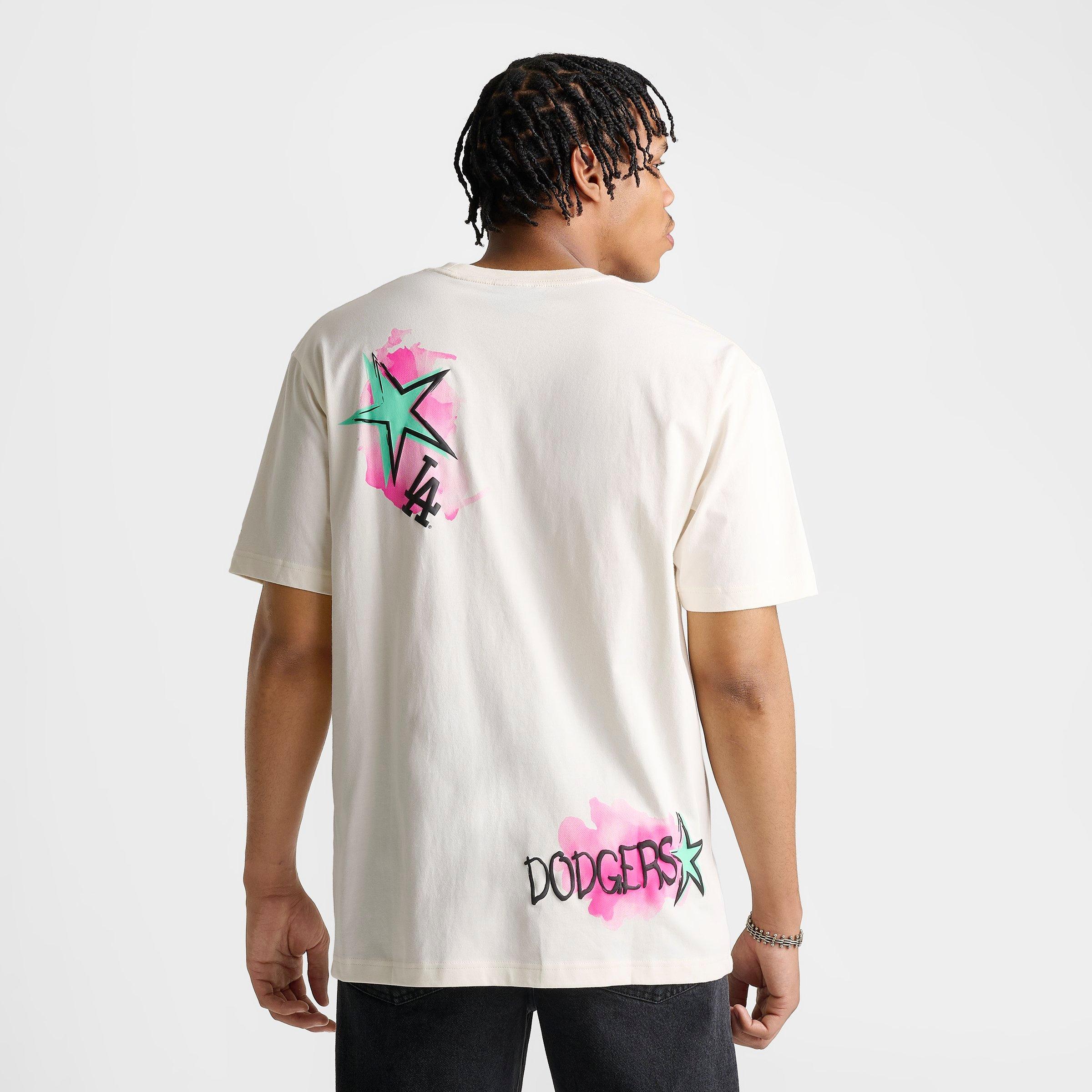 Men's New Era Los Angeles Dodgers MLB Graffiti Graphic T-Shirt