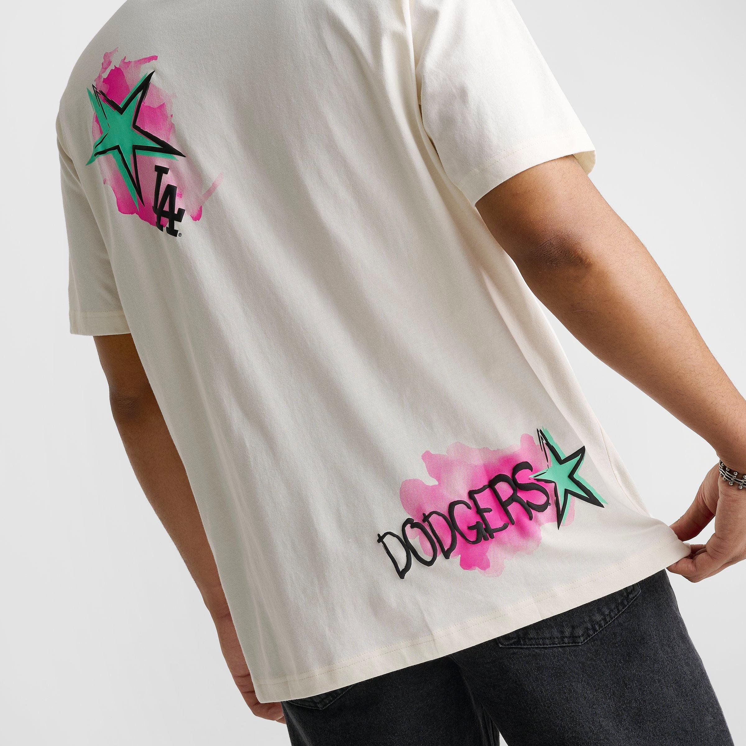 Men's New Era Los Angeles Dodgers MLB Graffiti Graphic T-Shirt