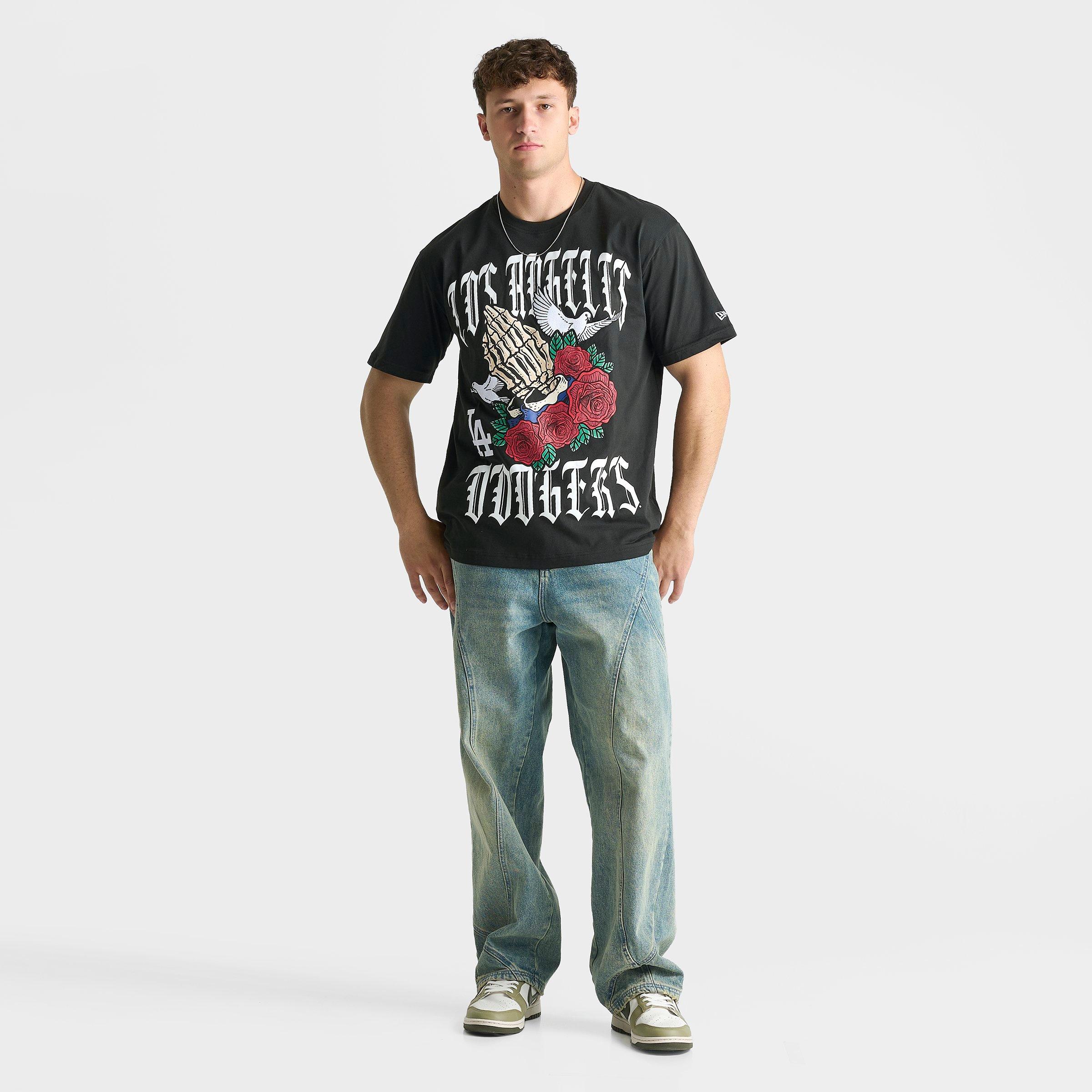 Men's New Era Los Angeles Dodgers MLB Dove Graphic T-Shirt