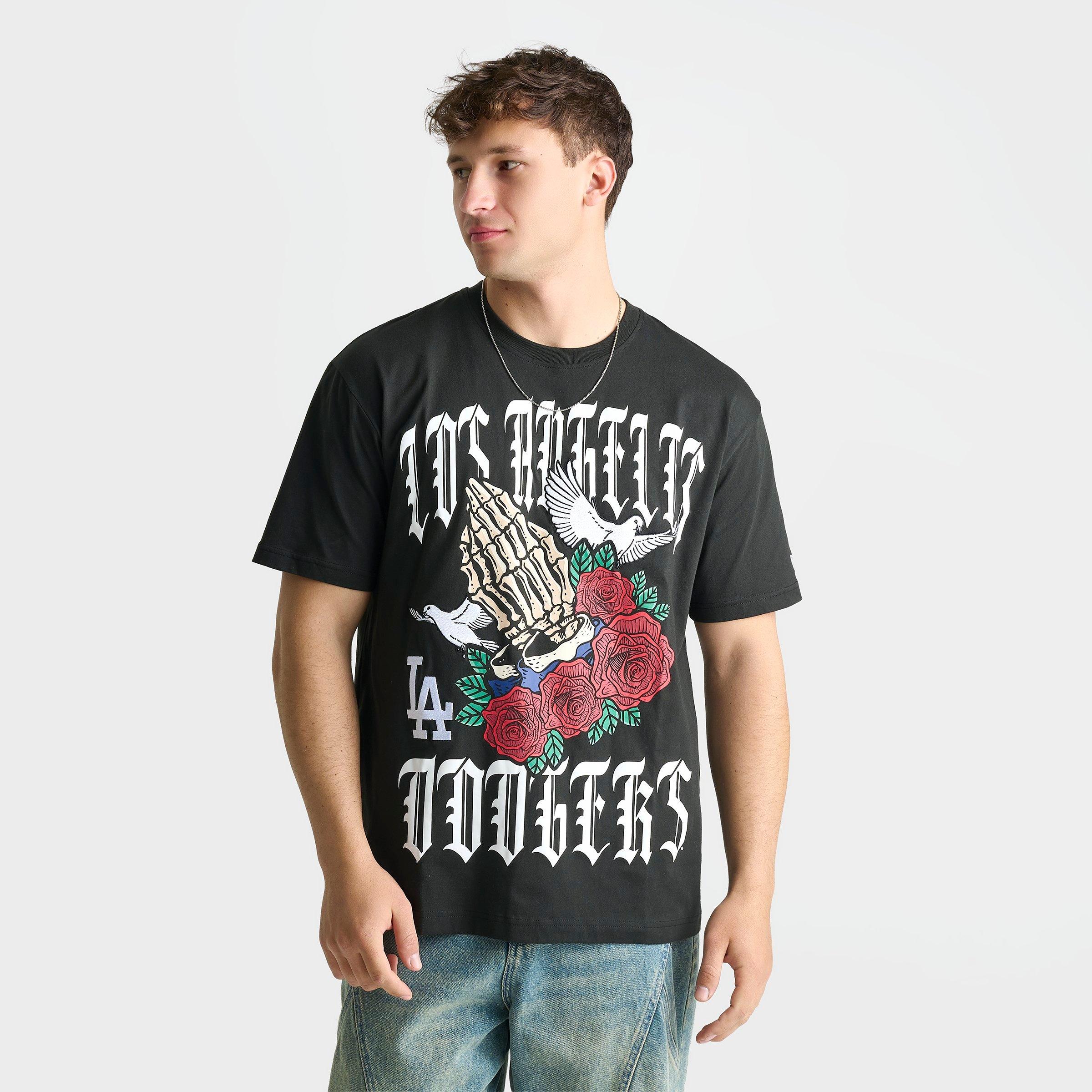 Men's New Era Los Angeles Dodgers MLB Dove Graphic T-Shirt