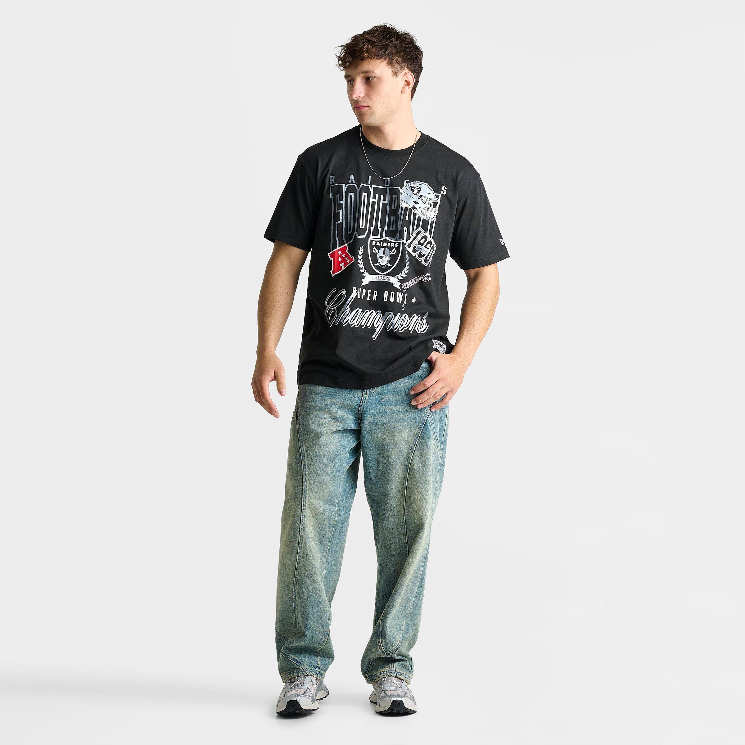 Men's New Era Las Vegas Raiders NFL Sport Classic Champions T-Shirt