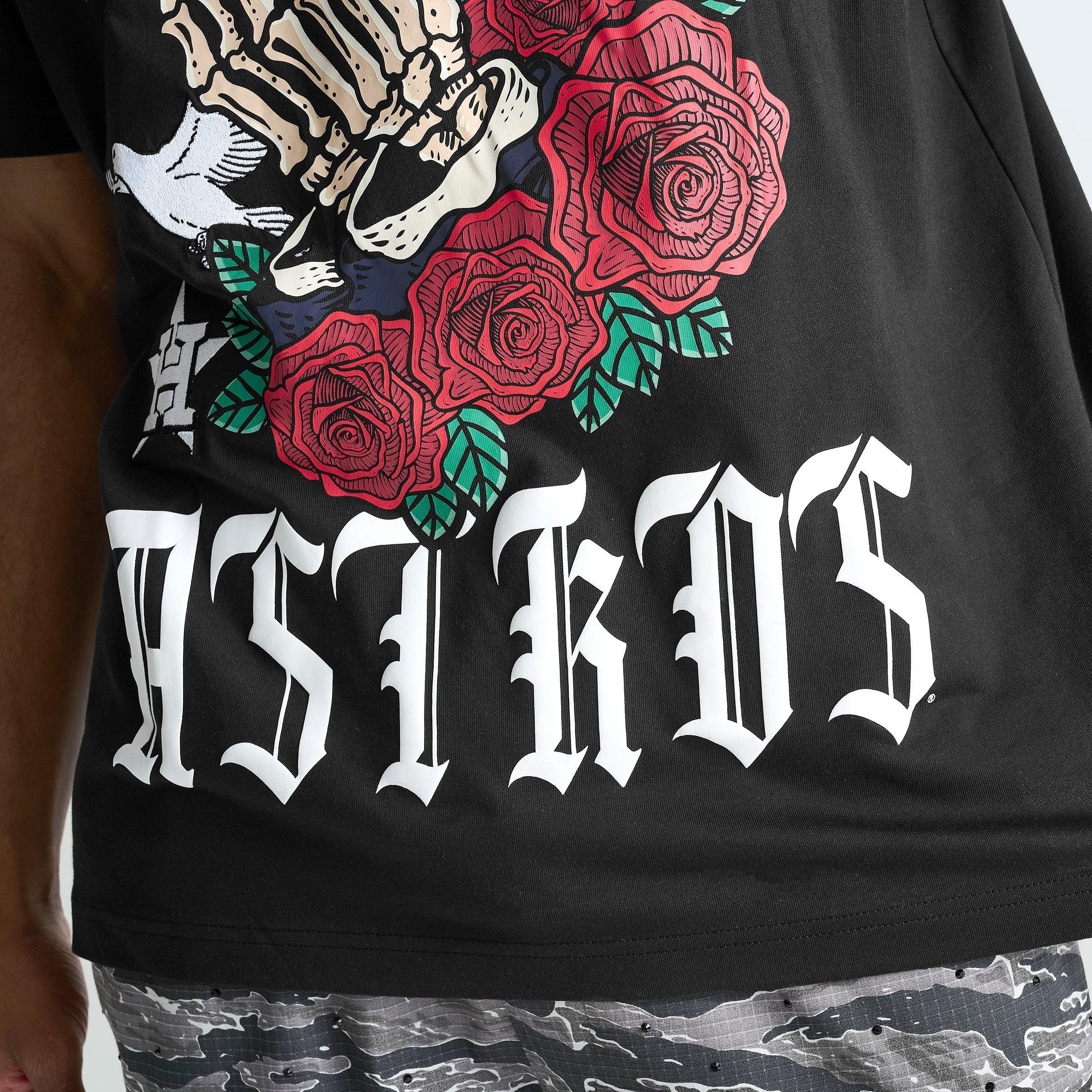 Men's New Era Houston Astros MLB Roses Graphic T-Shirt