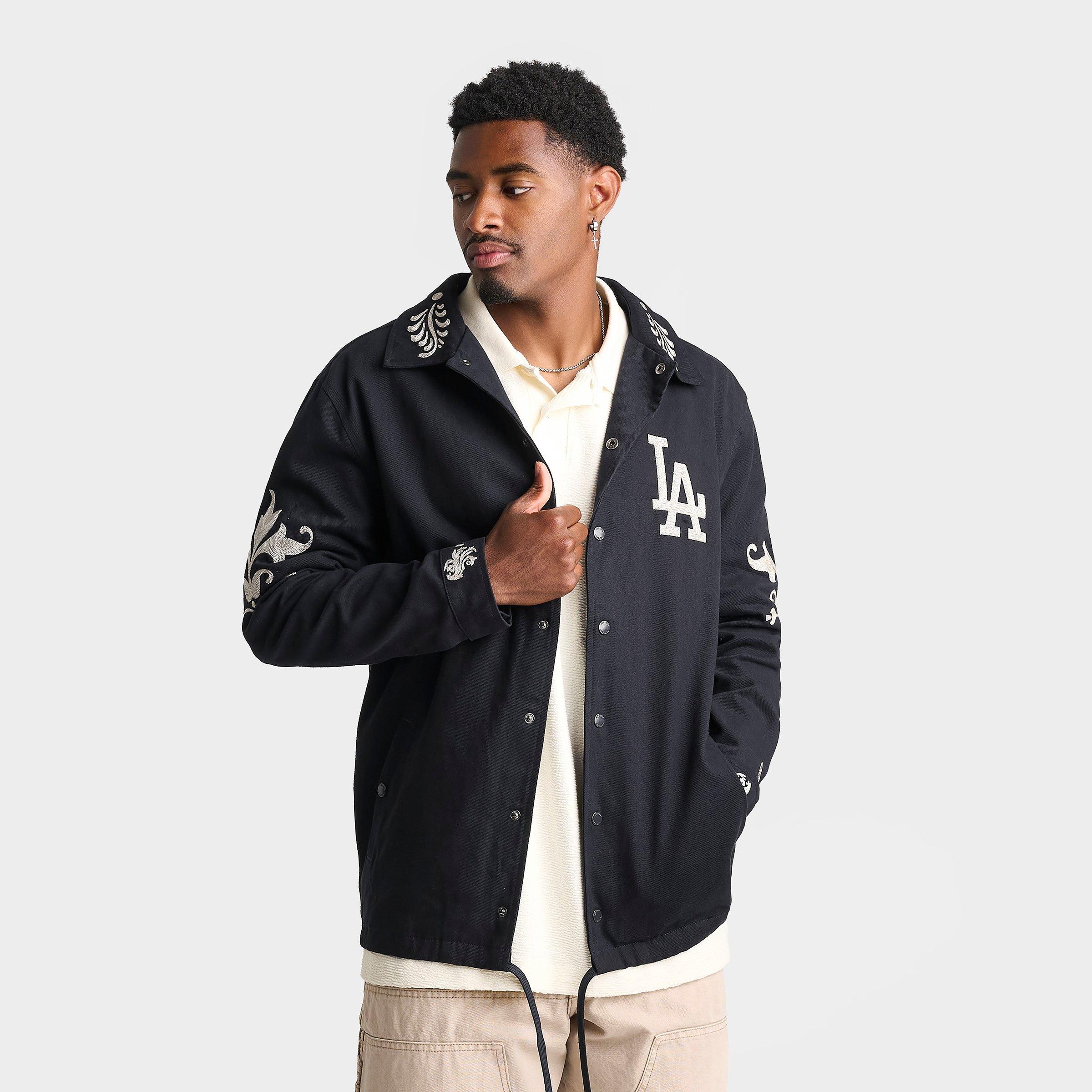 Men's New Era Los Angeles Dodgers MLB Script Coach Jacket