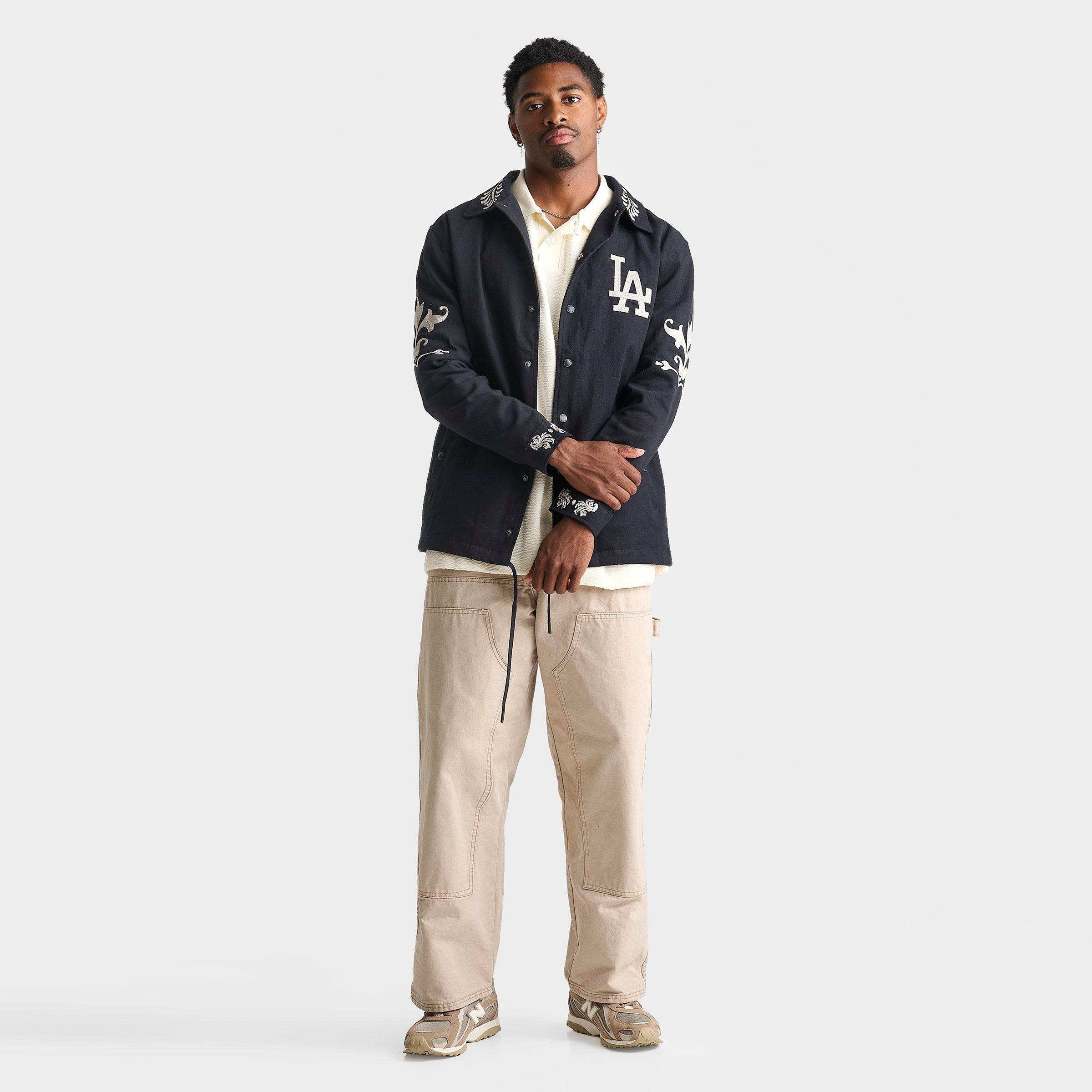 Men's New Era Los Angeles Dodgers MLB Script Coach Jacket