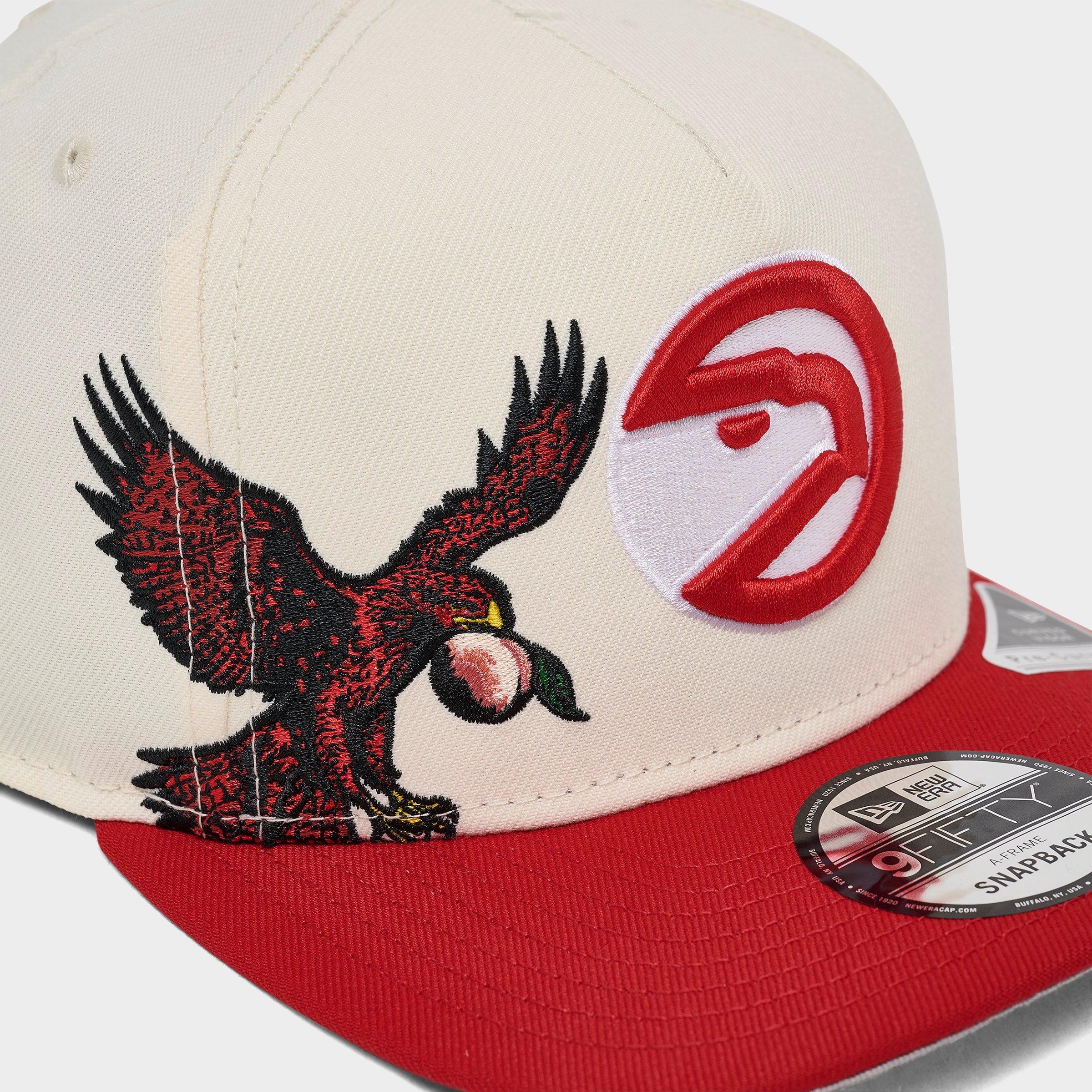 New Era Atlanta Hawks NBA Hardwood Classics 9FIFTY A-Frame Snapback Hat