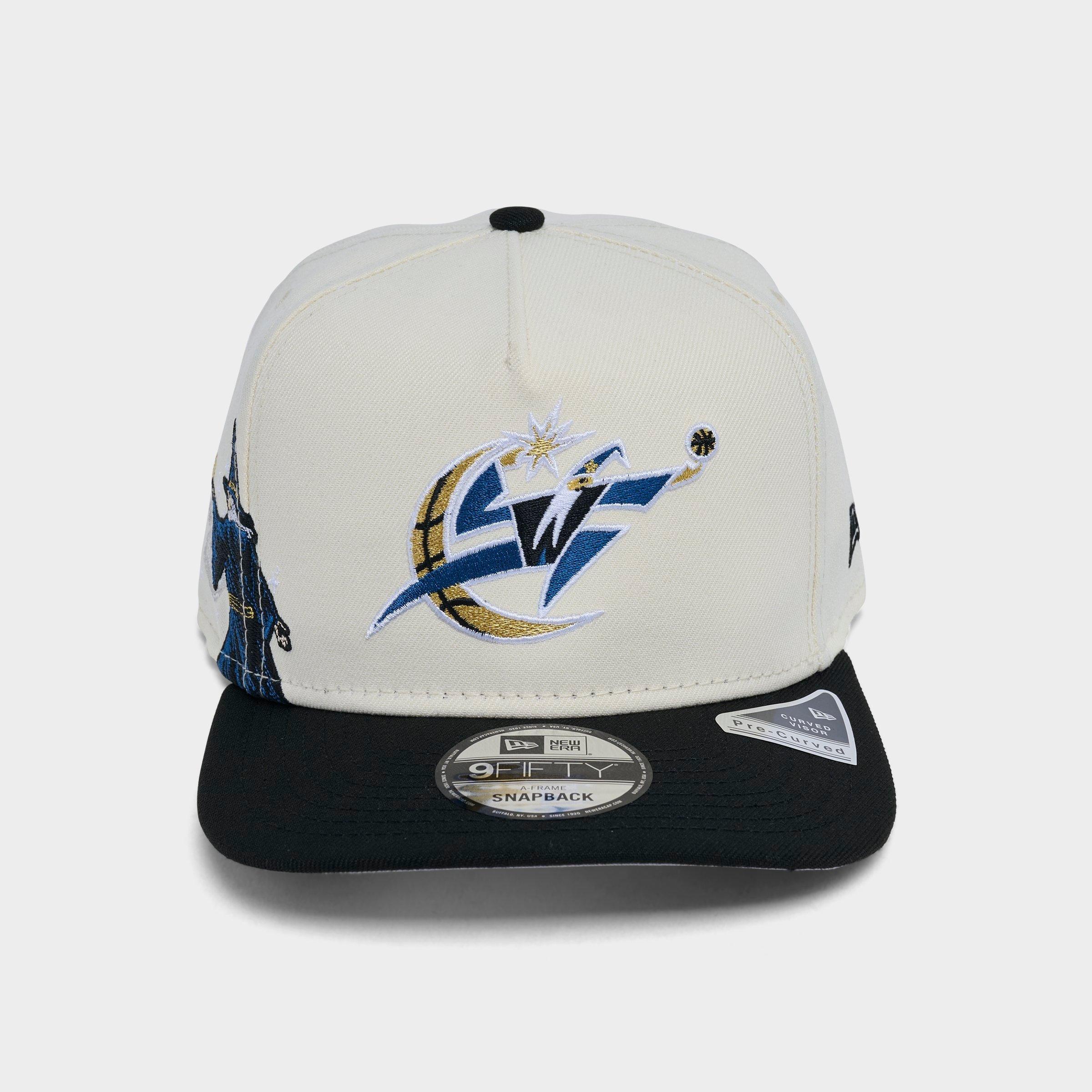 New Era Washington Wizards NBA Hardwood Classics 9FIFTY A-Frame Snapback Hat
