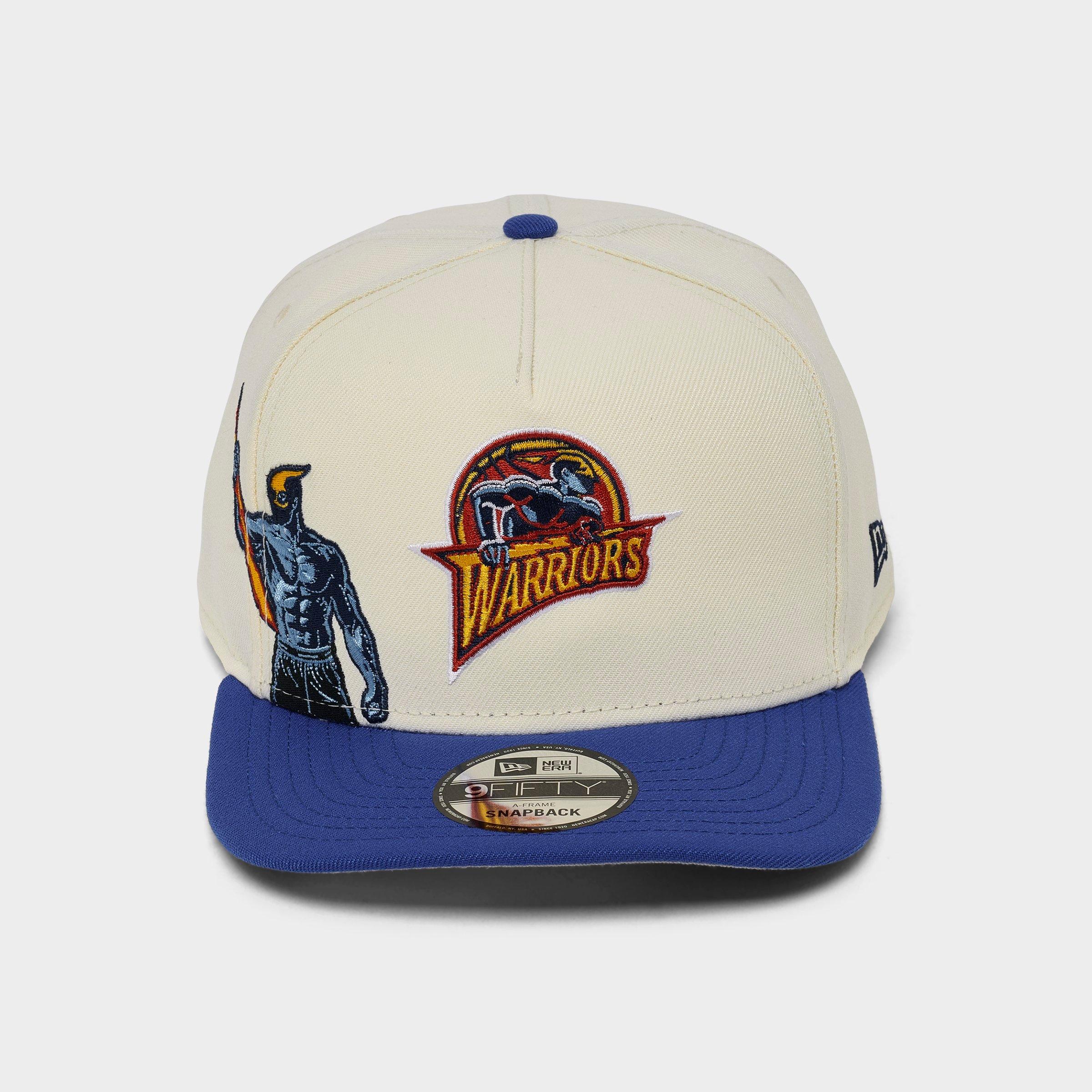 New Era Golden State Warriors NBA Hardwood Classics 9FIFTY A-Frame Snapback Hat
