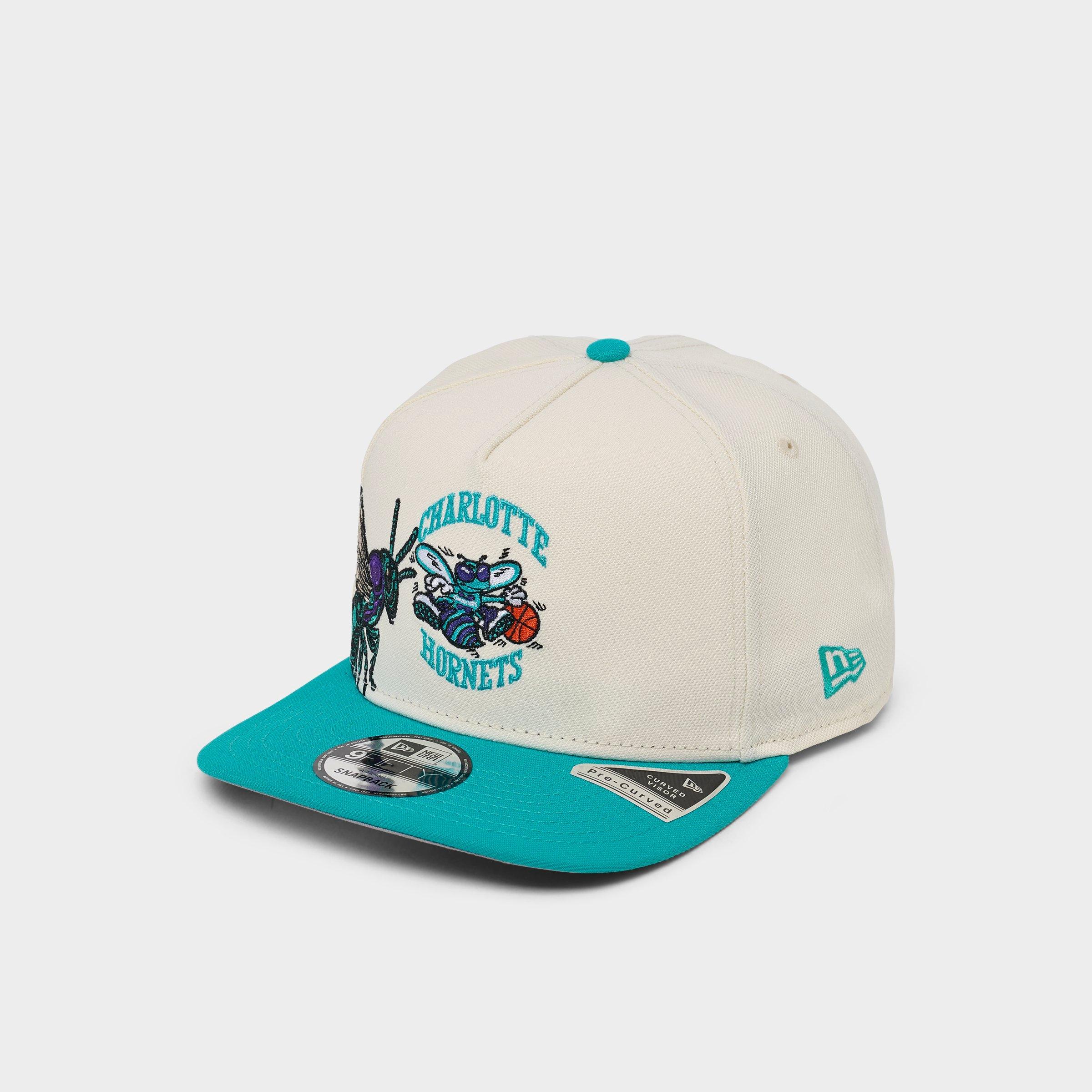 New Era Charlotte Hornets NBA Hardwood Classics 9FIFTY A-Frame Snapback Hat