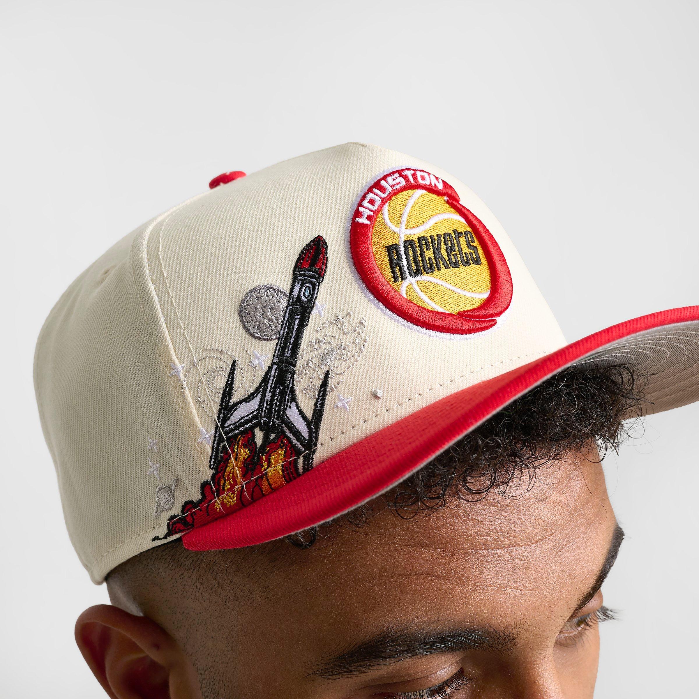 New Era Houston Rockets NBA Hardwood Classics 9FIFTY A-Frame Snapback Hat