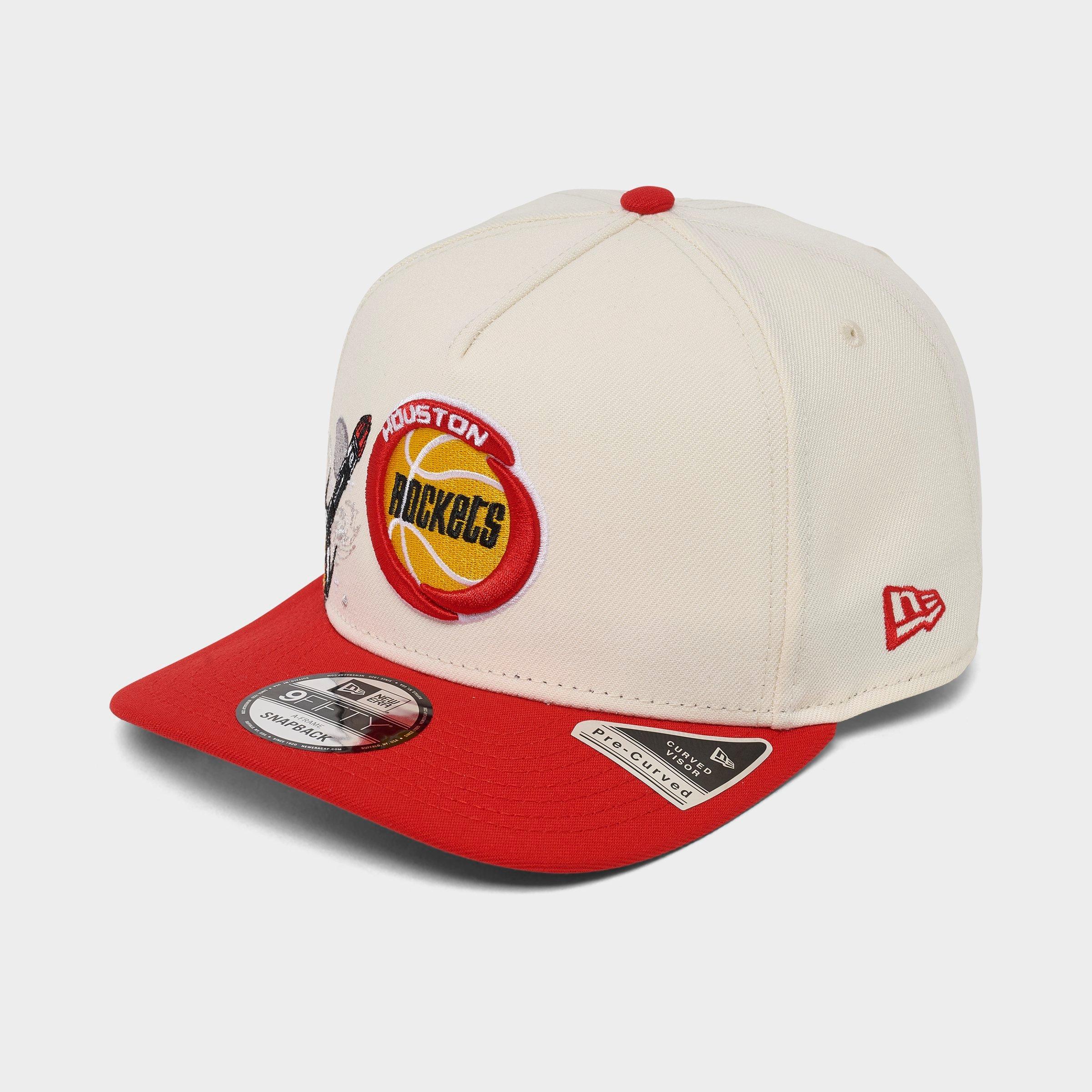 New Era Houston Rockets NBA Hardwood Classics 9FIFTY A-Frame Snapback Hat
