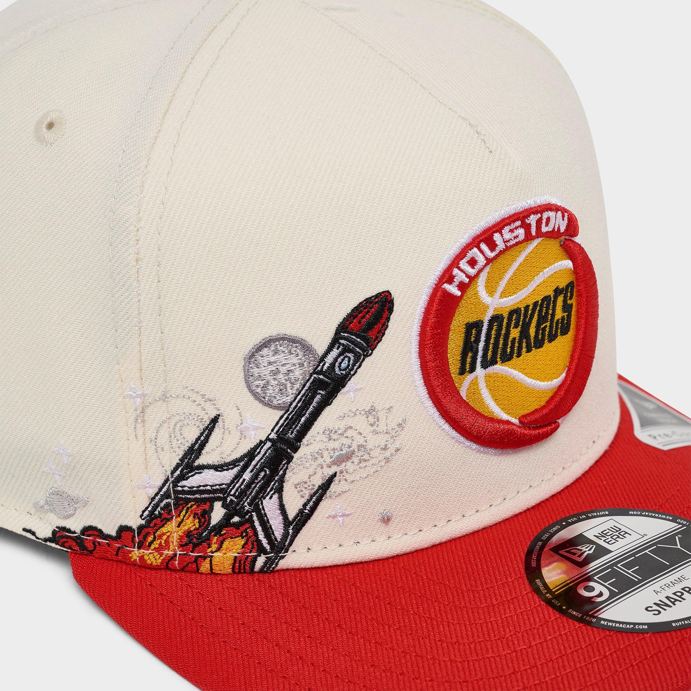New Era Houston Rockets NBA Hardwood Classics 9FIFTY A-Frame Snapback Hat