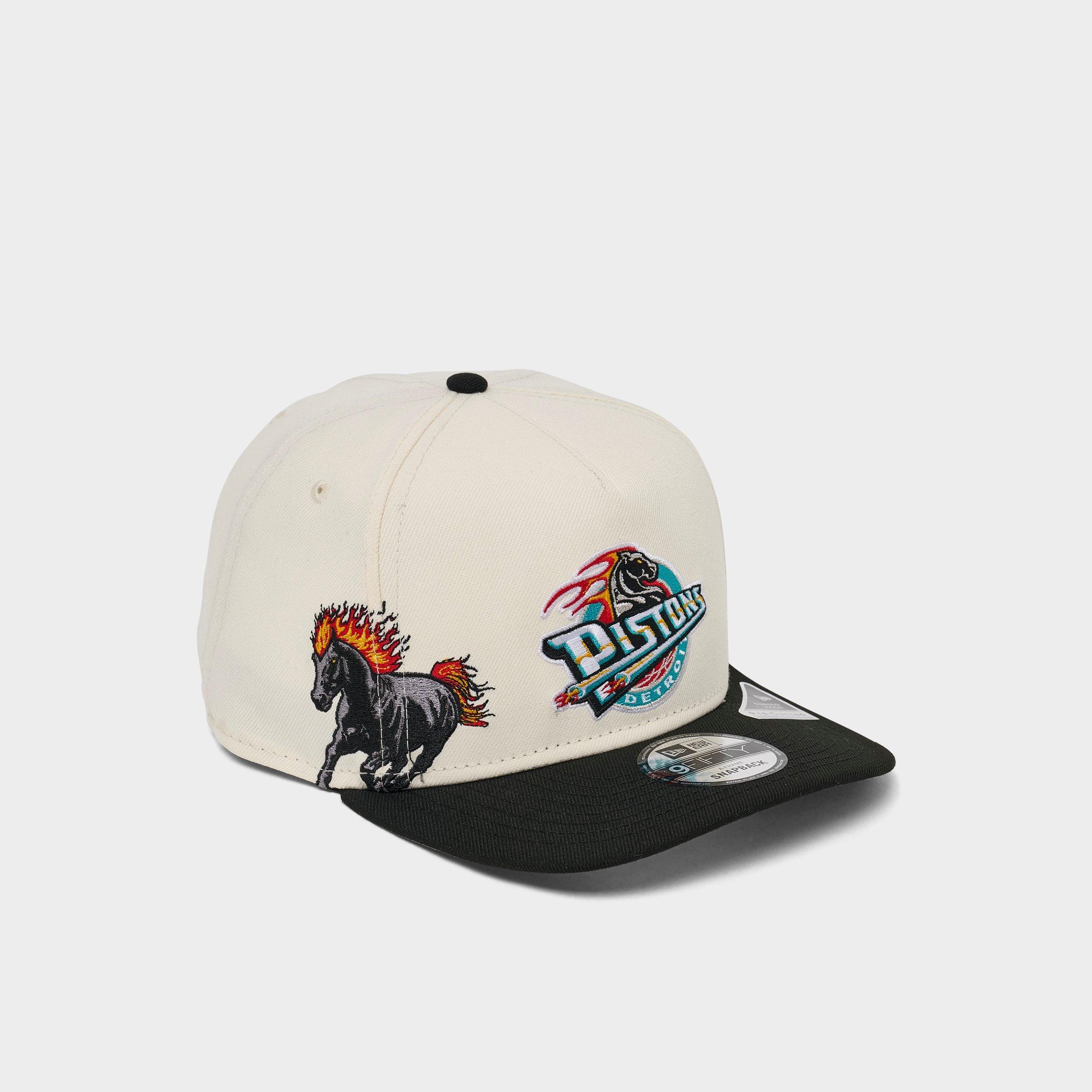 New Era Detroit Pistons NBA Hardwood Classics 9FIFTY A-Frame Snapback Hat