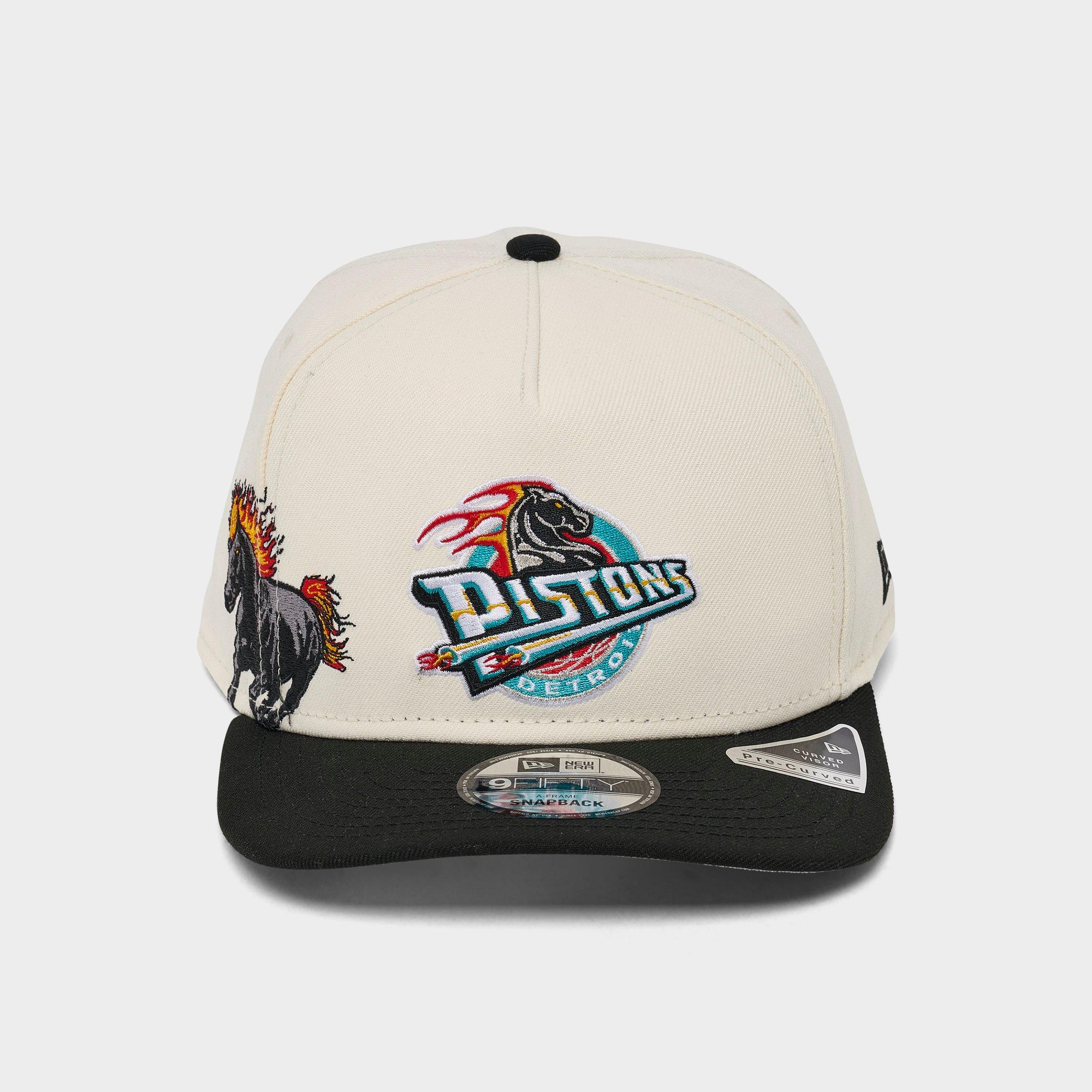 New Era Detroit Pistons NBA Hardwood Classics 9FIFTY A-Frame Snapback Hat