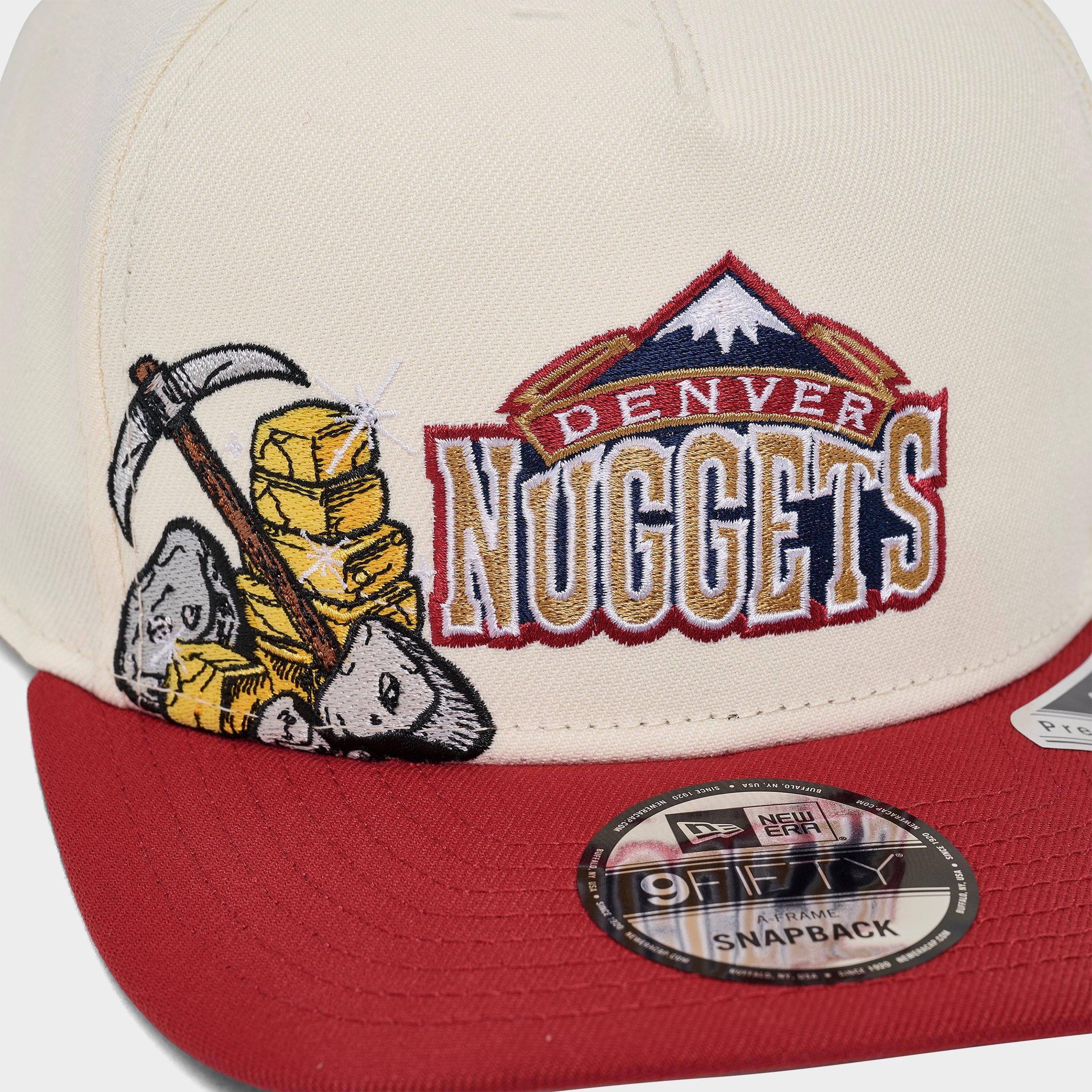 New Era Denver Nuggets NBA Hardwood Classics 9FIFTY A-Frame Snapback Hat