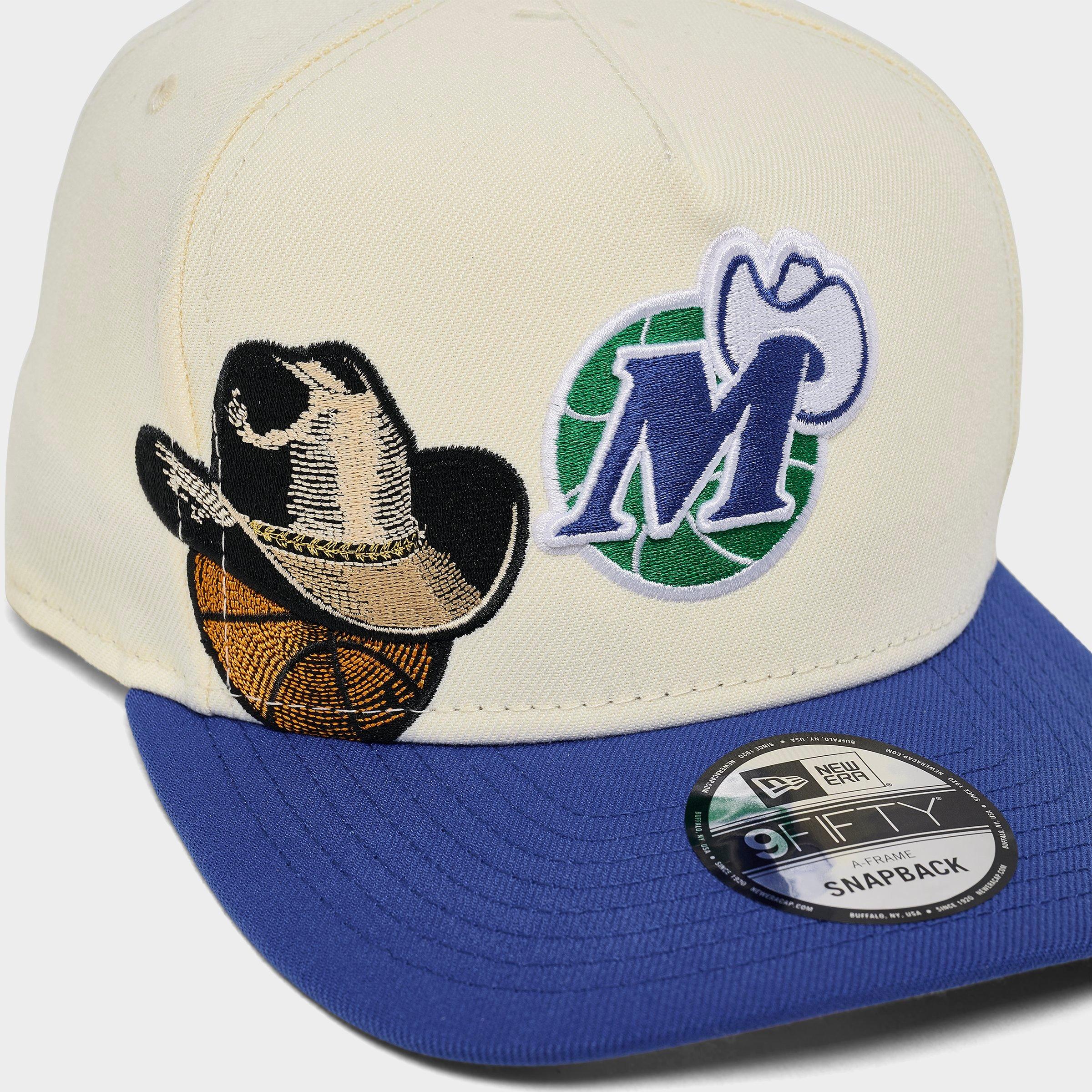 New Era Dallas Mavericks NBA Hardwood Classics 9FIFTY A-Frame Snapback Hat