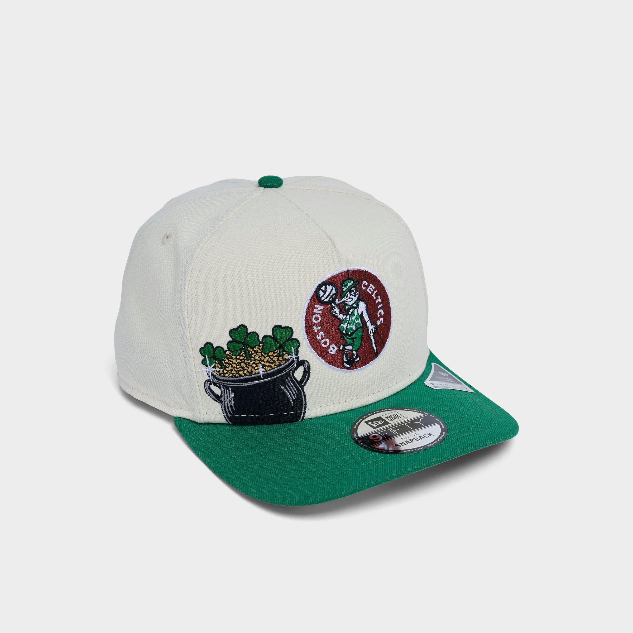 New Era Boston Celtics NBA Hardwood Classics 9FIFTY A-Frame Snapback Hat