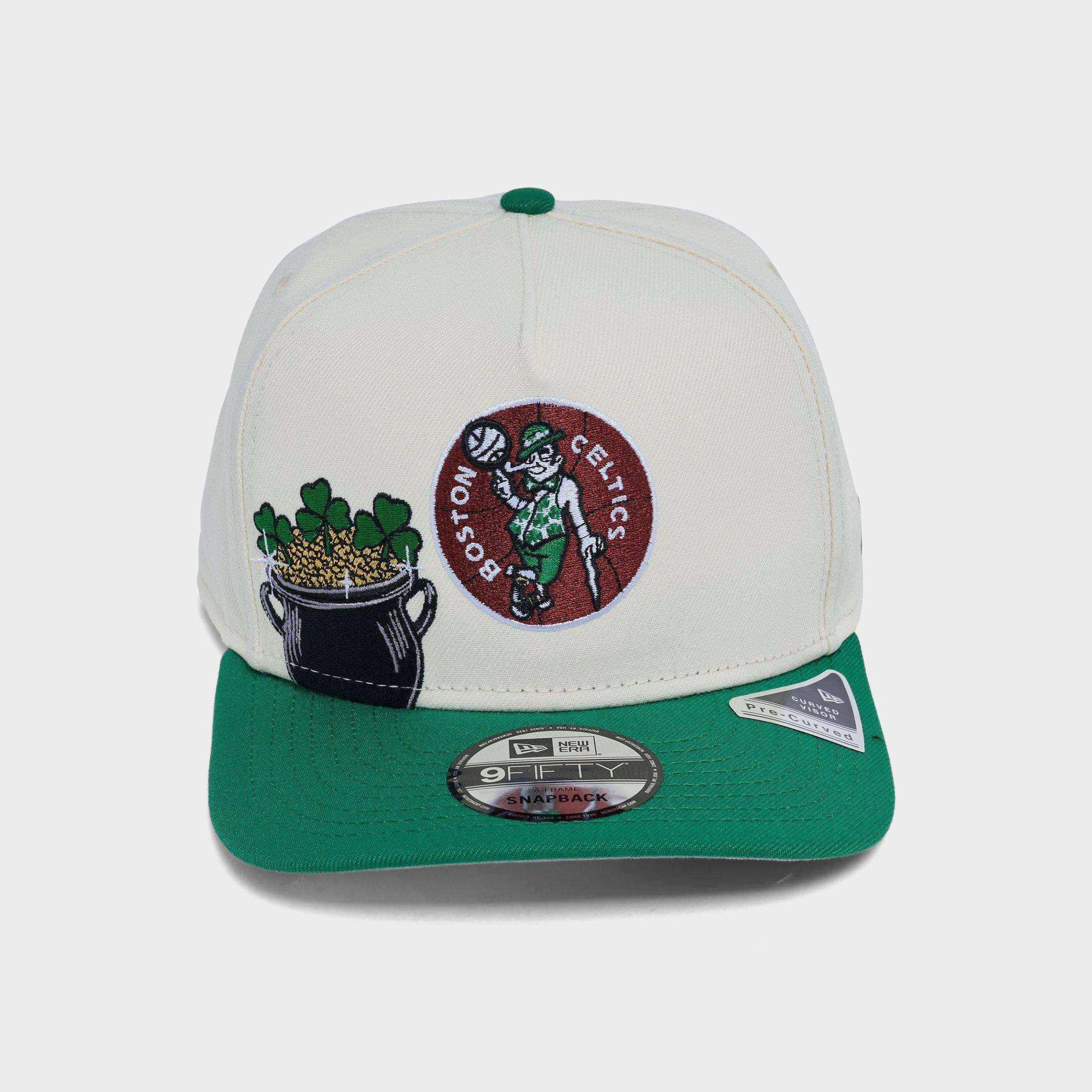 New Era Boston Celtics NBA Hardwood Classics 9FIFTY A-Frame Snapback Hat