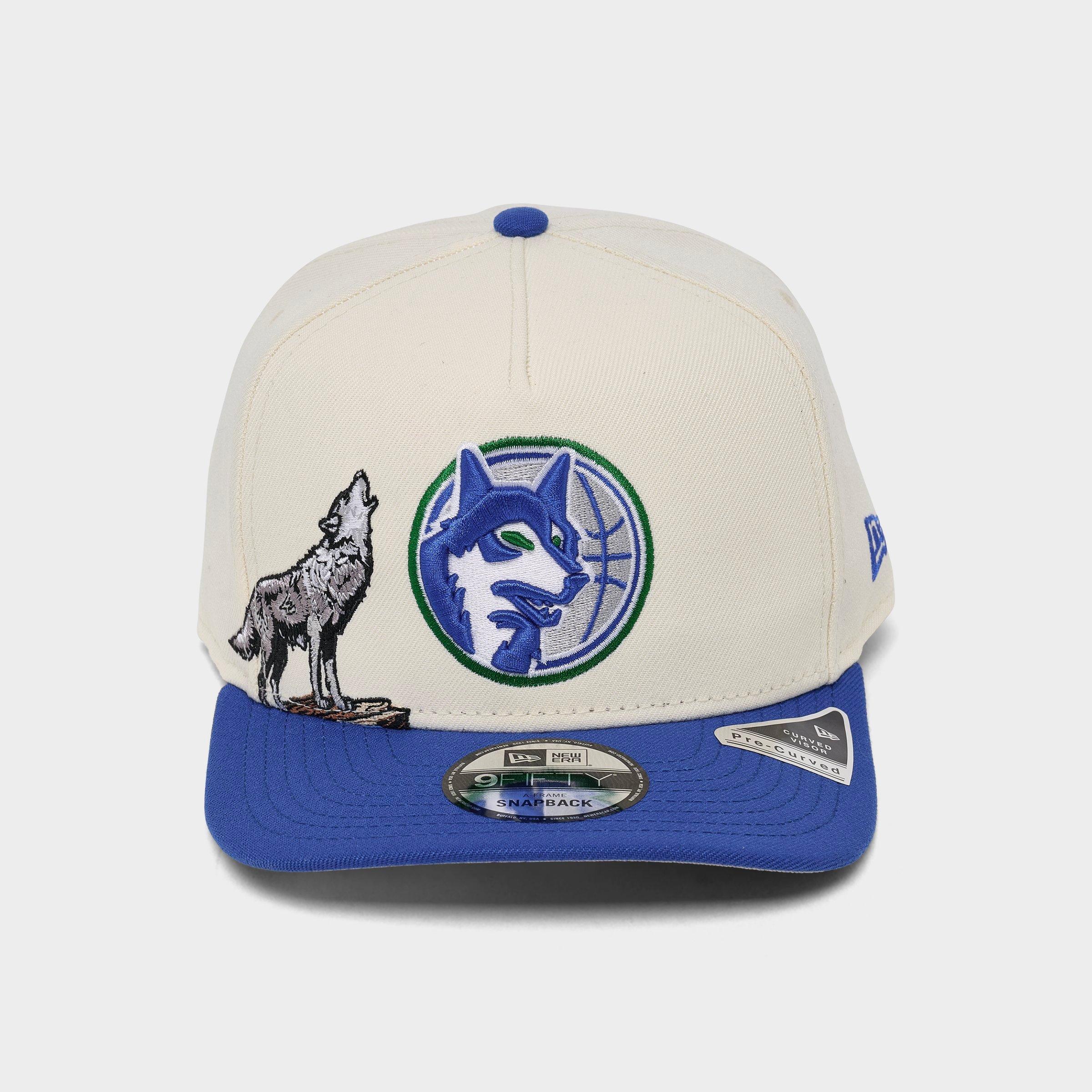 New Era Minnesota Timberwolves NBA Hardwood Classics 9FIFTY A-Frame Snapback Hat
