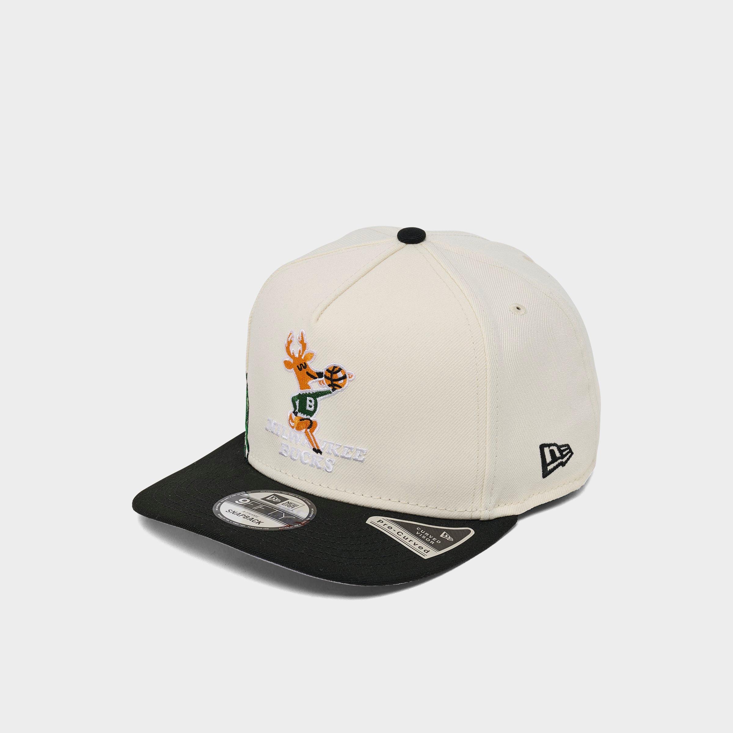 New Era Milwaukee Bucks NBA Hardwood Classics 9FIFTY A-Frame Snapback Hat