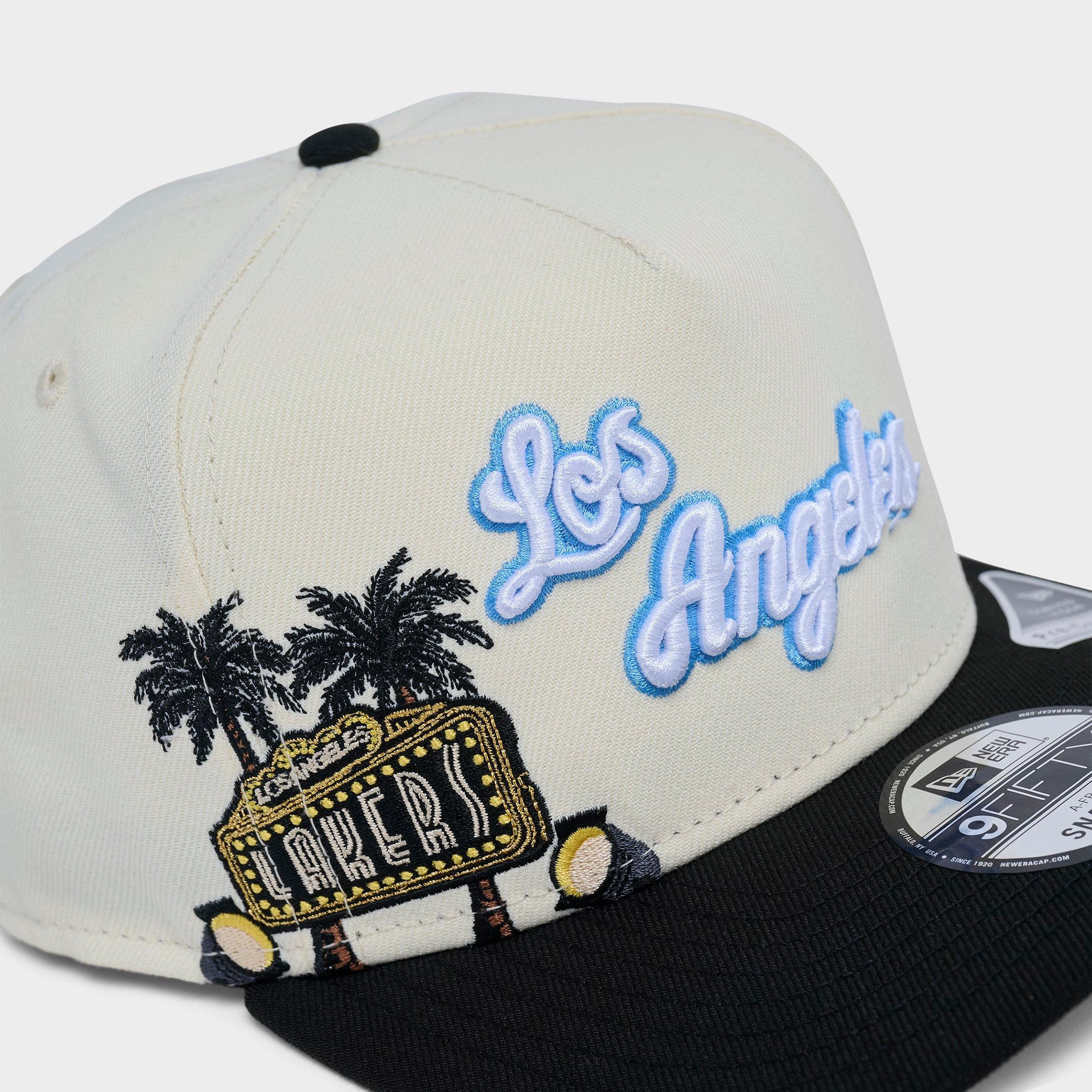 New Era Los Angeles Lakers NBA Hardwood Classics 9FIFTY A-Frame Snapback Hat