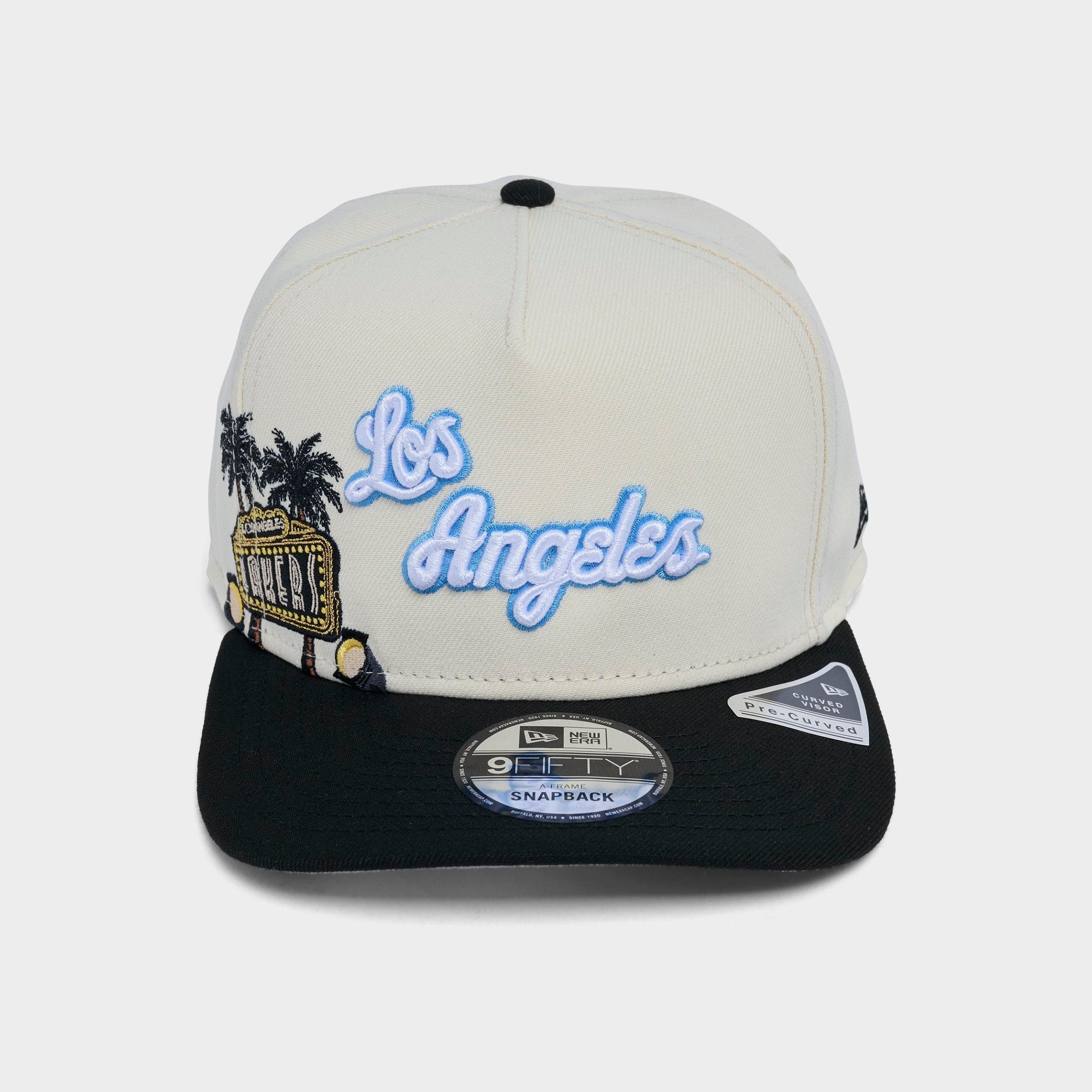 New Era Los Angeles Lakers NBA Hardwood Classics 9FIFTY A-Frame Snapback Hat