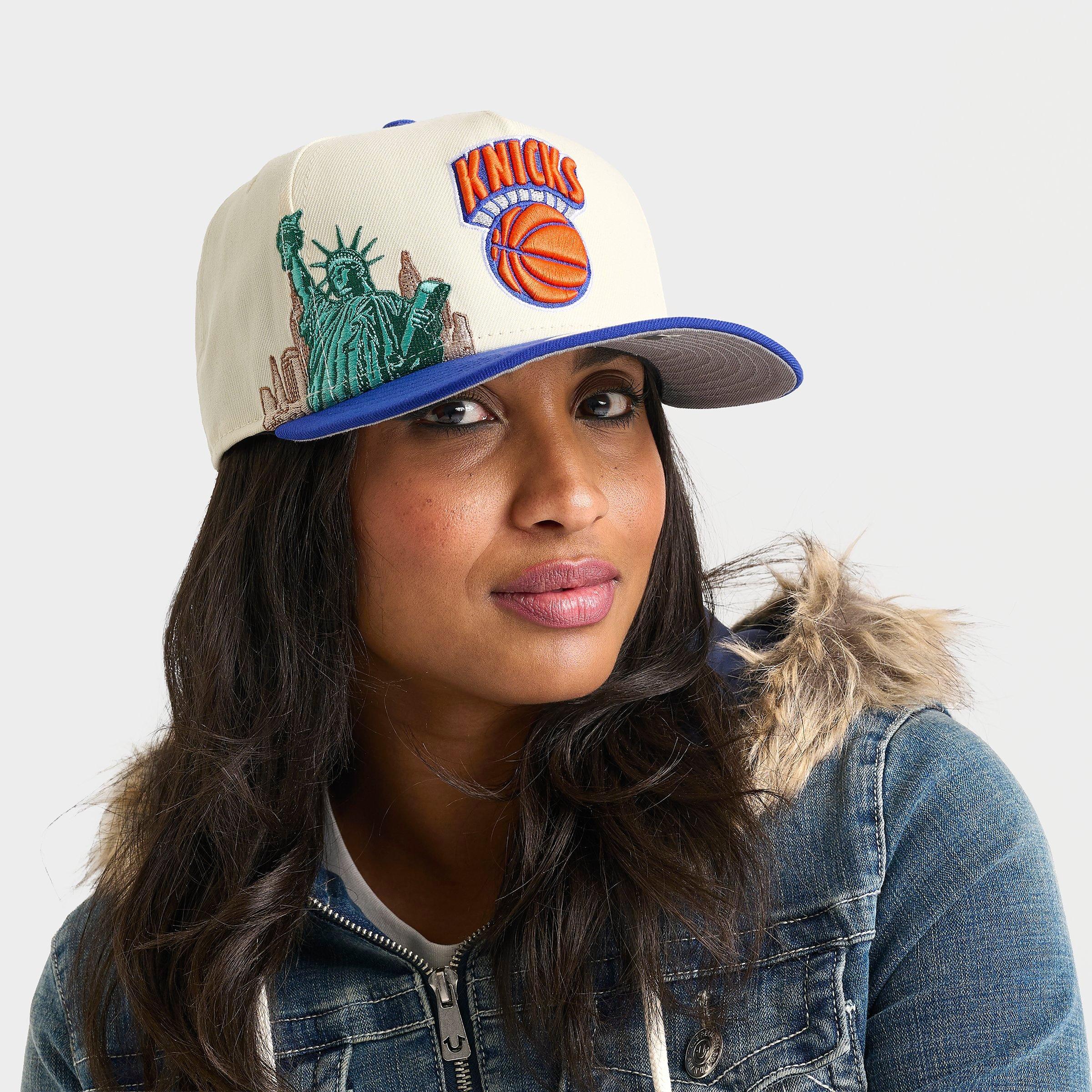 New Era New York Knicks NBA Liberty Hardwood Classics 9FIFTY A-Frame Snapback Hat