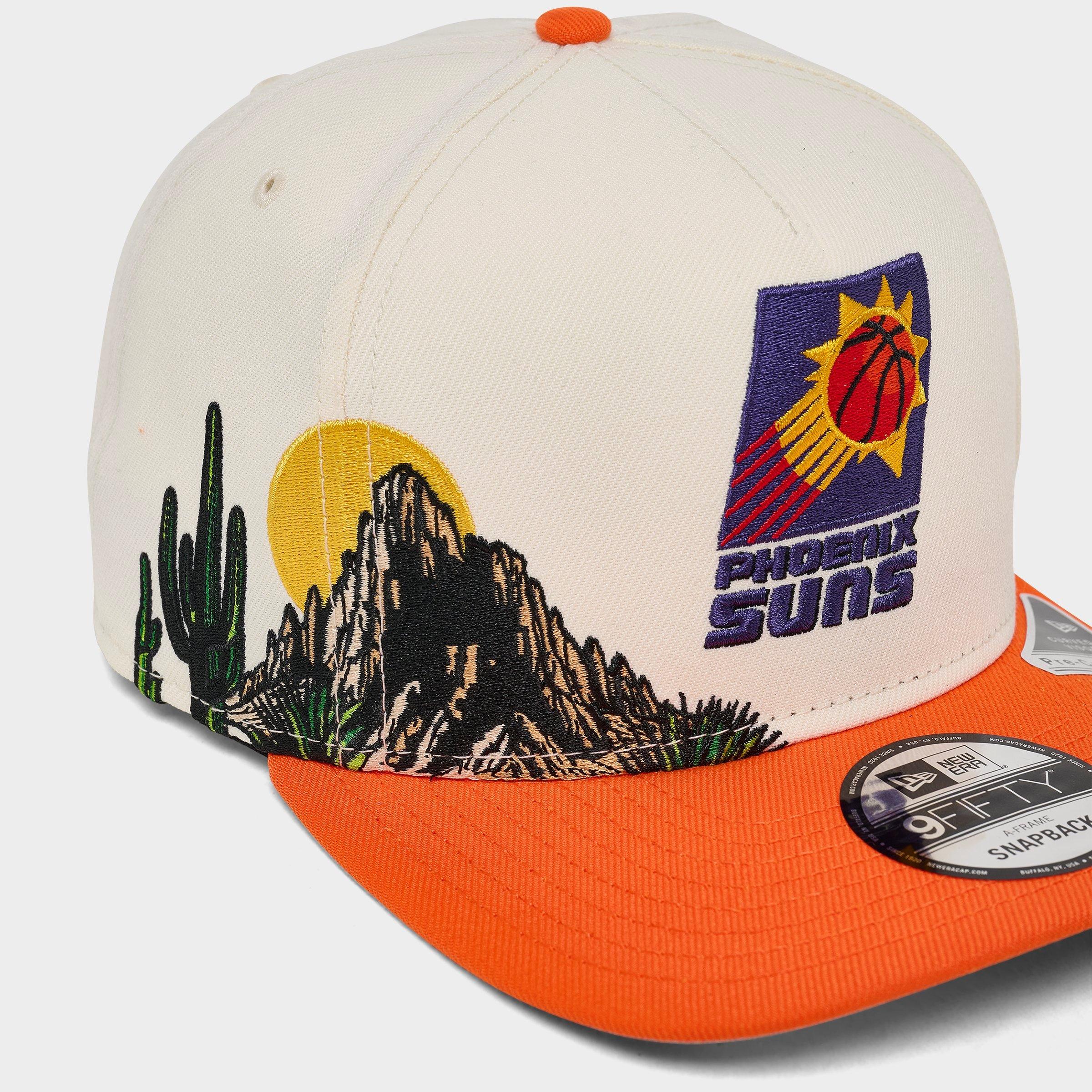 New Era Phoenix Suns NBA Hardwood Classics 9FIFTY A-Frame Snapback Hat