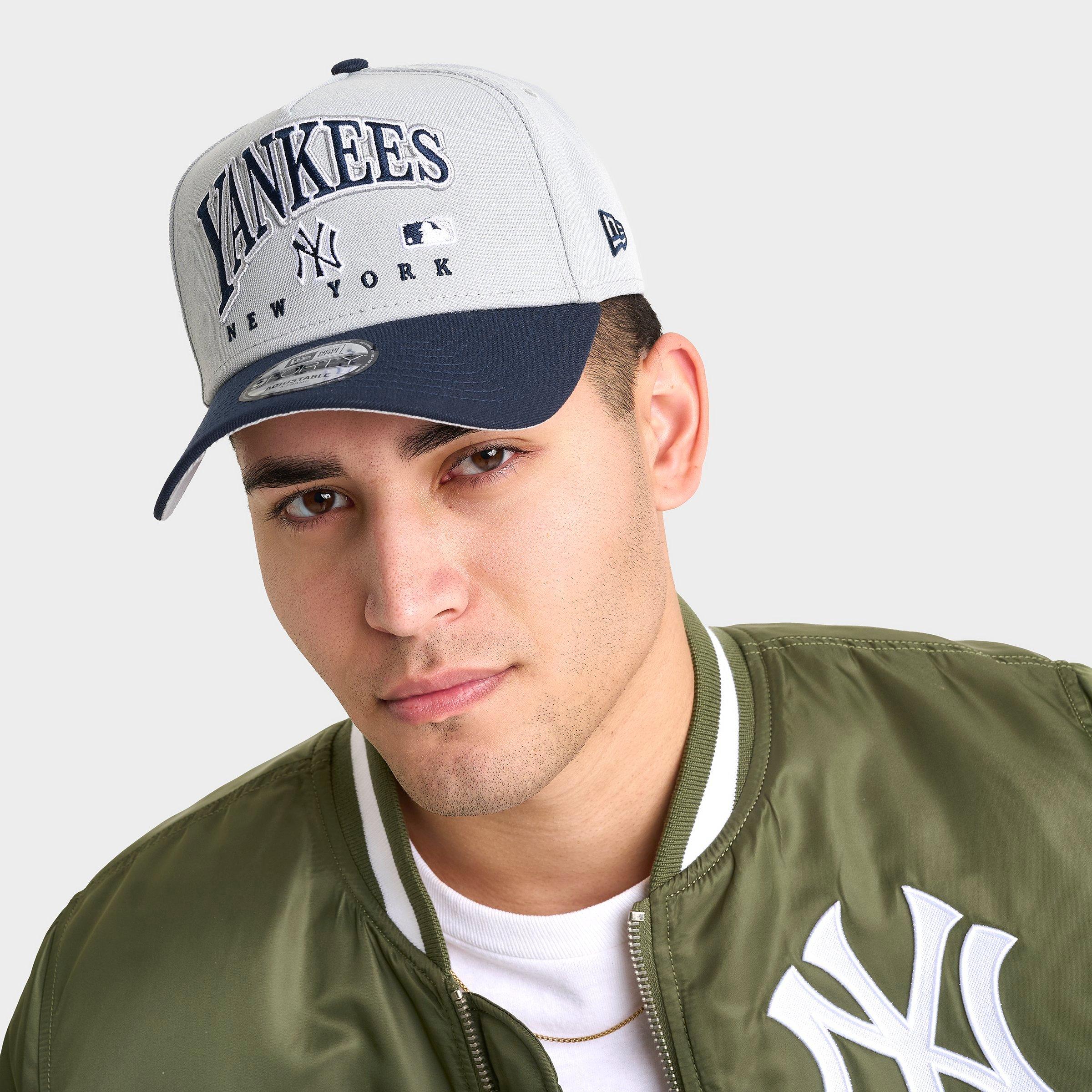 New Era New York Yankees MLB 9FORTY Embroidery Wordmark A-Frame Snapback Hat