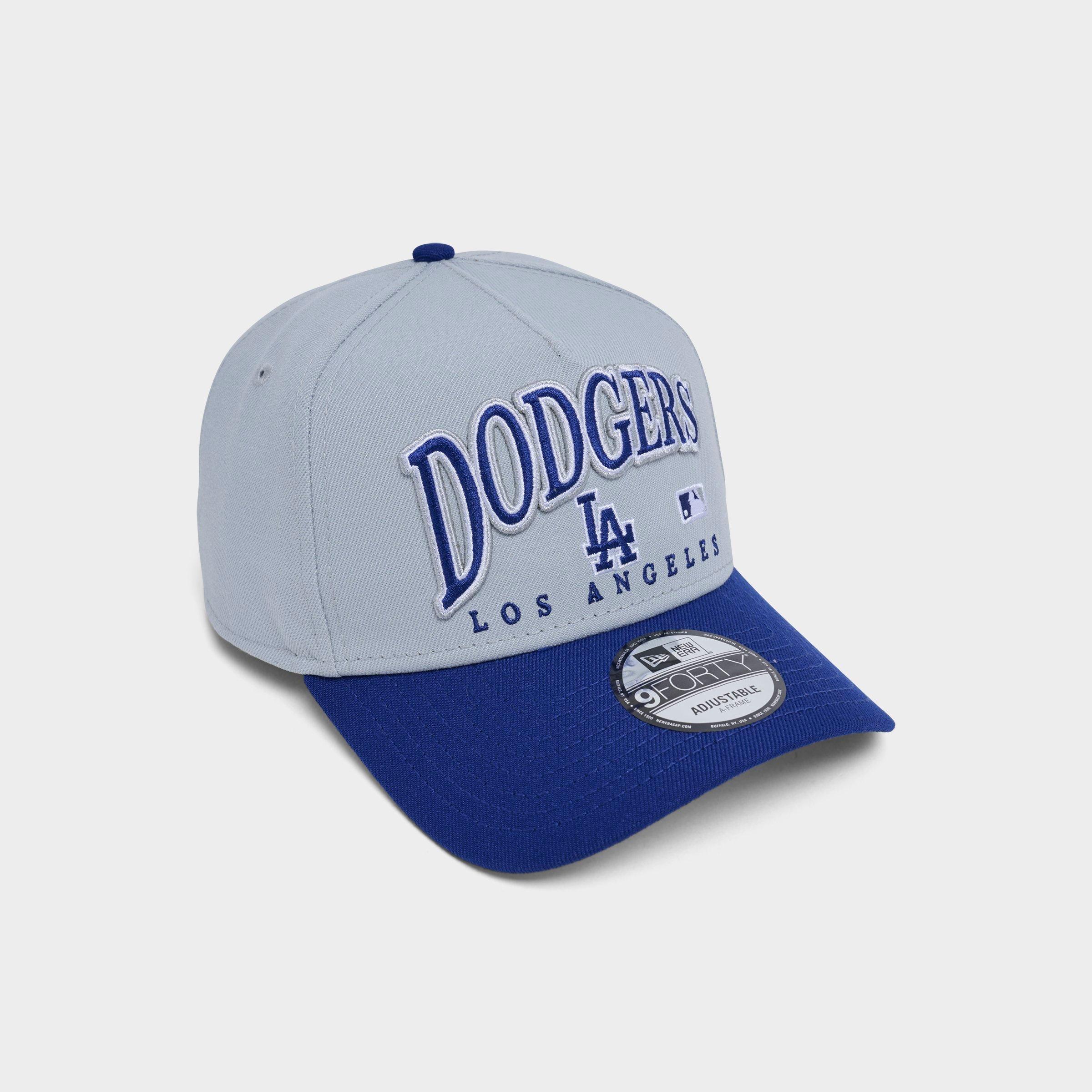 New Era Los Angeles Dodgers MLB 9FORTY Embroidery Wordmark A-Frame Snapback Hat
