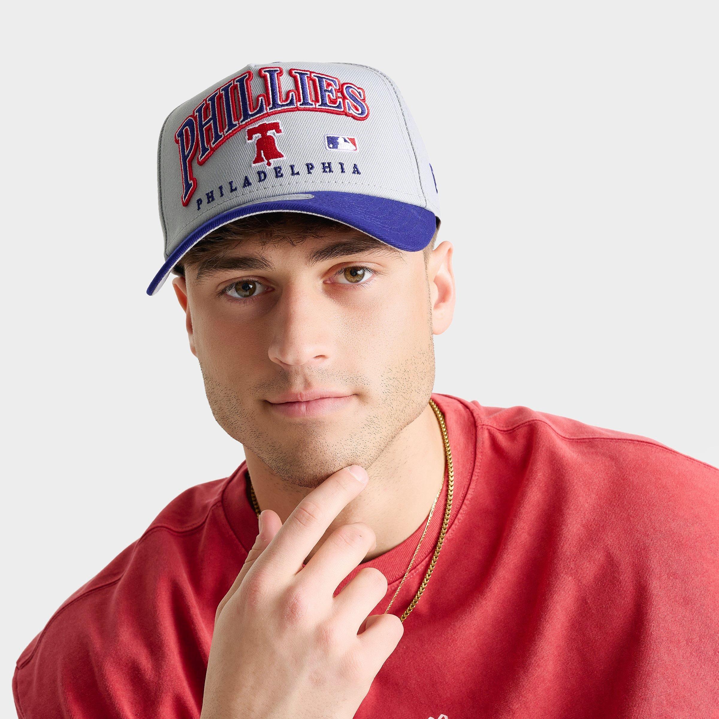 New Era Philadelphia Phillies MLB 9FORTY Embroidery Wordmark A-Frame Snapback Hat