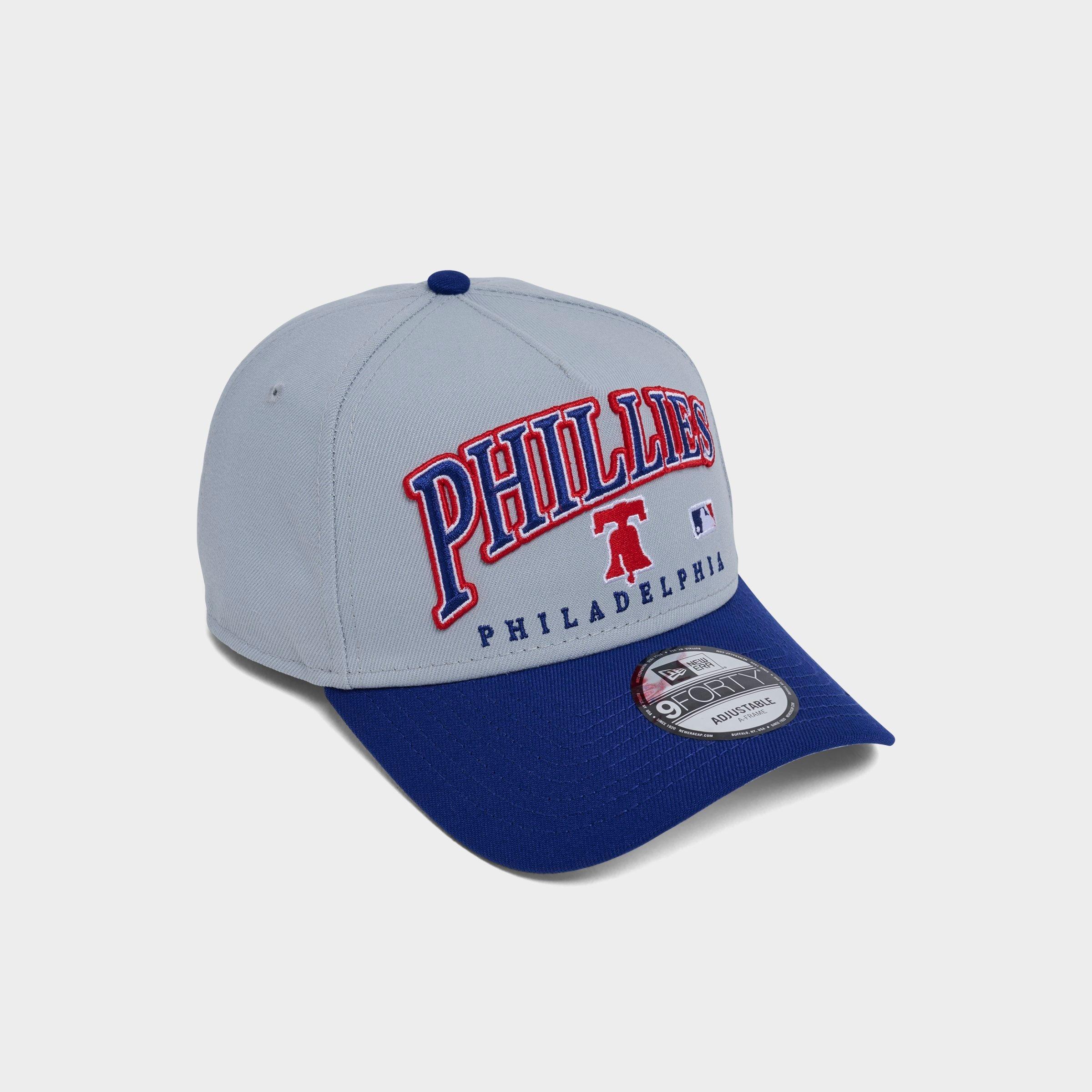 New Era Philadelphia Phillies MLB 9FORTY Embroidery Wordmark A-Frame Snapback Hat