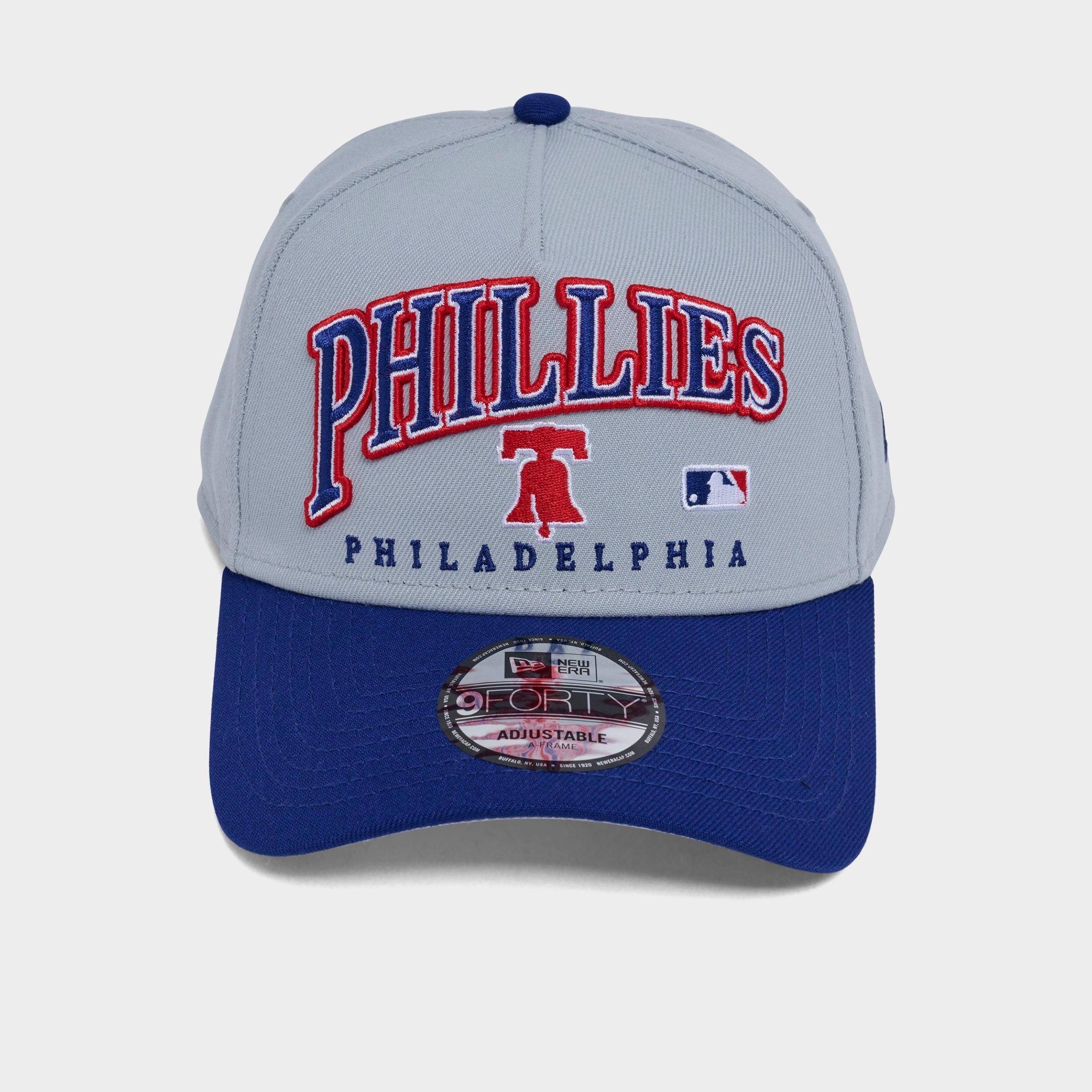 New Era Philadelphia Phillies MLB 9FORTY Embroidery Wordmark A-Frame Snapback Hat