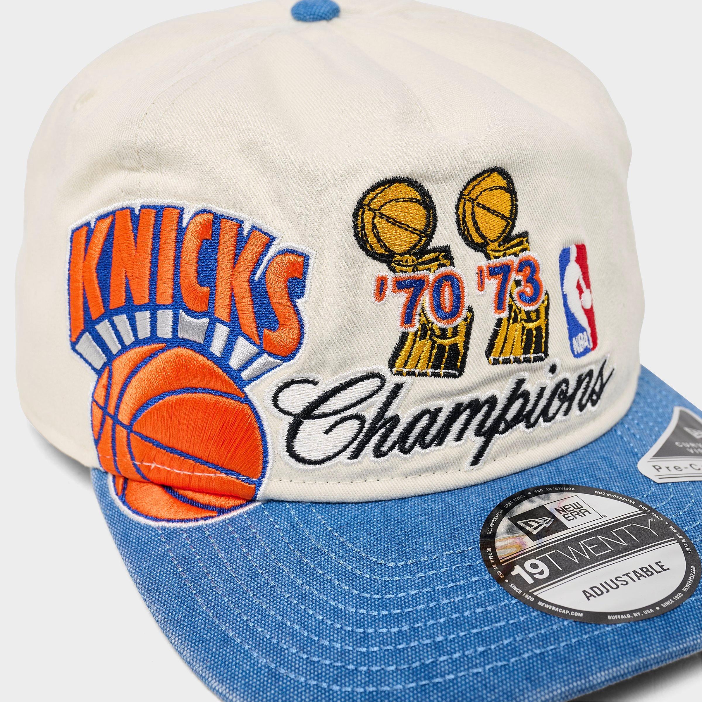 New Era New York Knicks NBA Championship 19TWENTY Snapback Hat