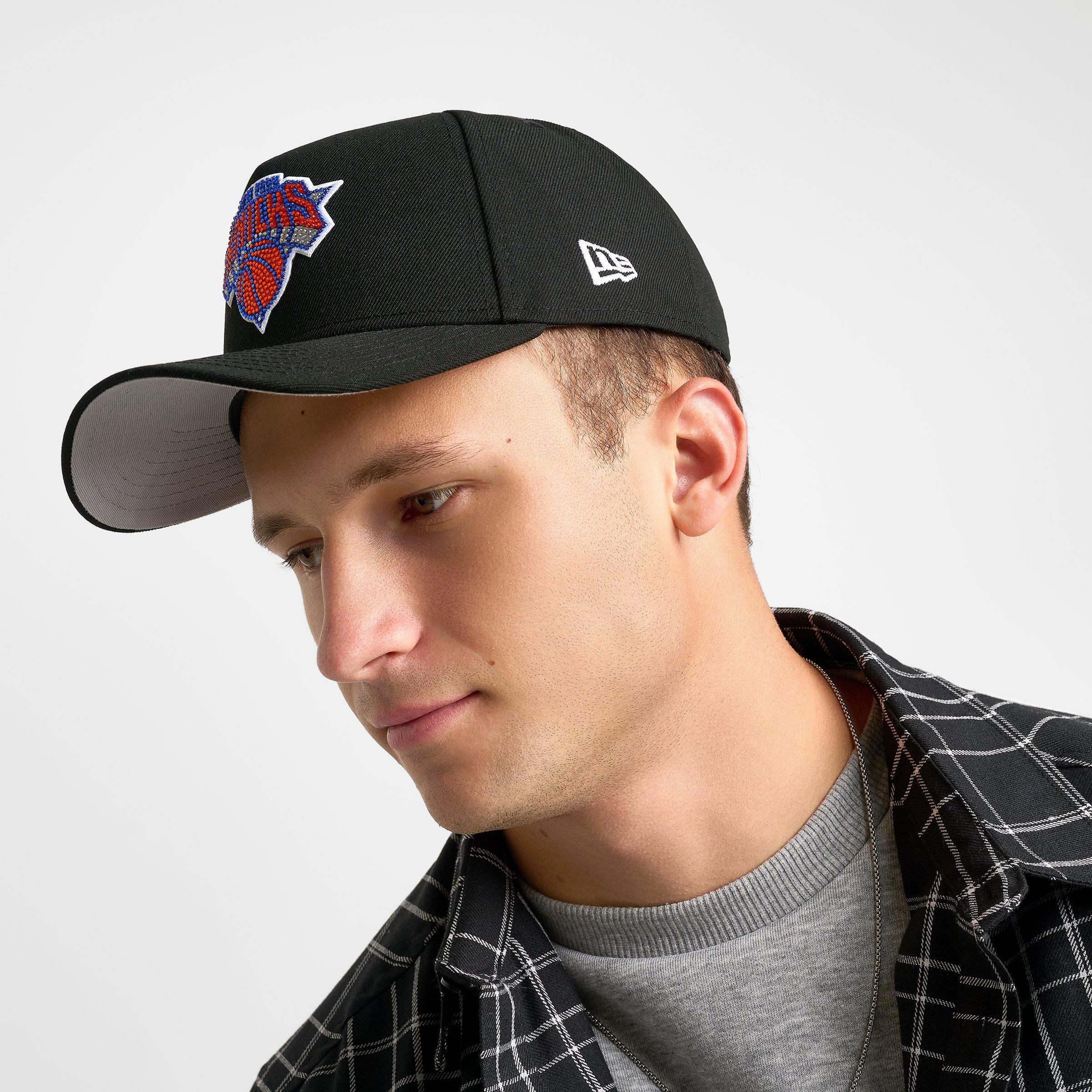 New Era New York Knicks NBA Draft 9FORTY Rhinestone Snapback Hat