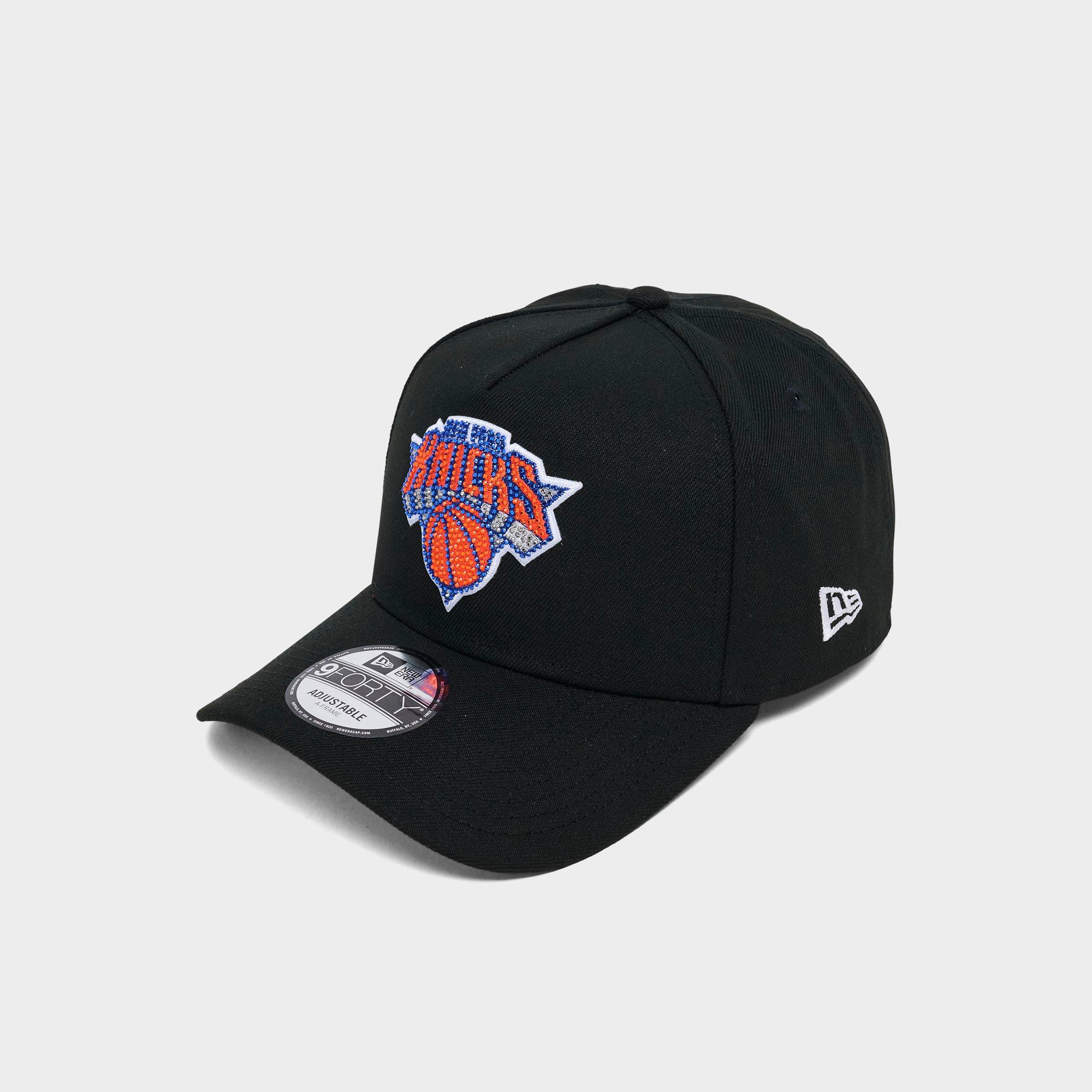 New Era New York Knicks NBA Draft 9FORTY Rhinestone Snapback Hat
