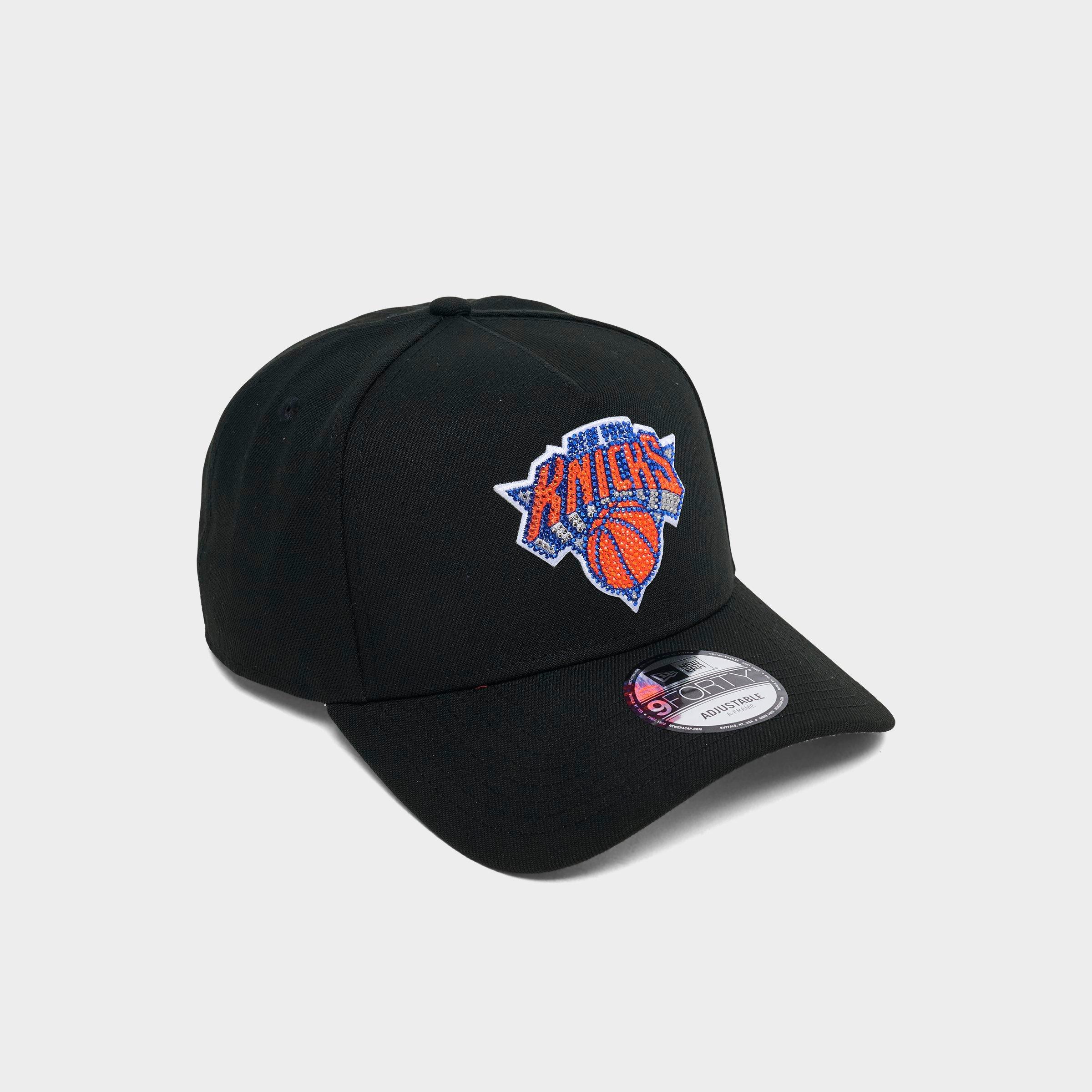 New Era New York Knicks NBA Draft 9FORTY Rhinestone Snapback Hat