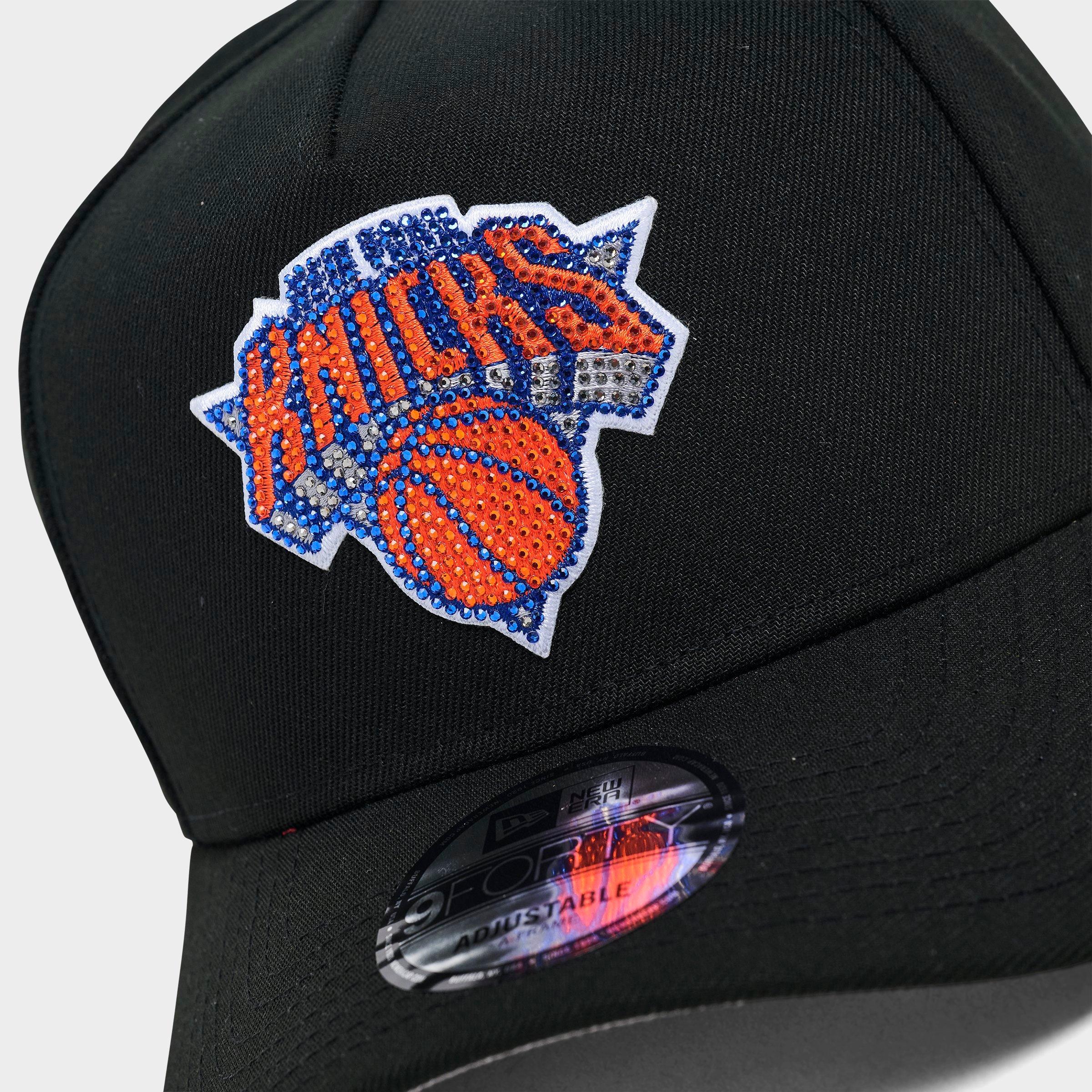 New Era New York Knicks NBA Draft 9FORTY Rhinestone Snapback Hat