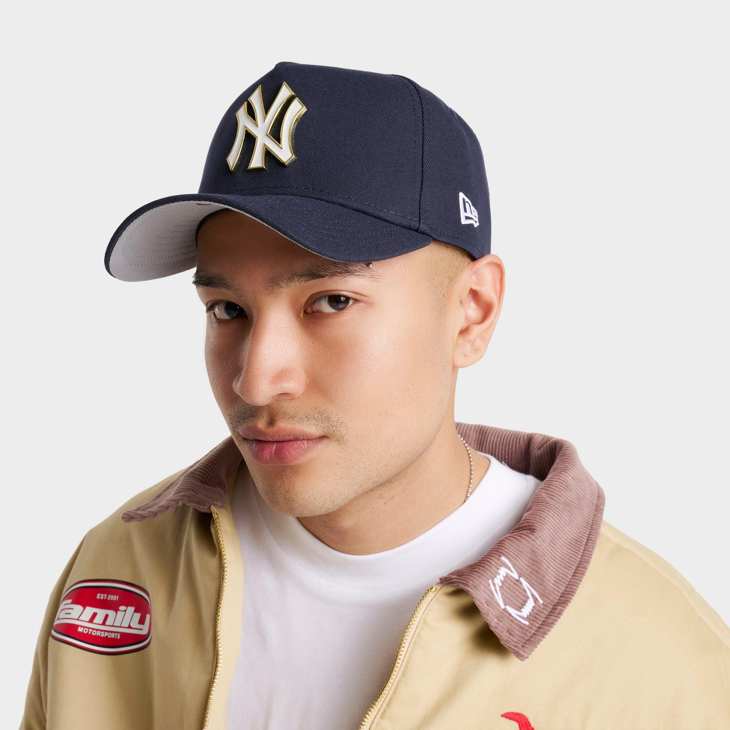 New Era New York Yankees MLB Metal Logo 9FORTY A-Frame Snapback Hat