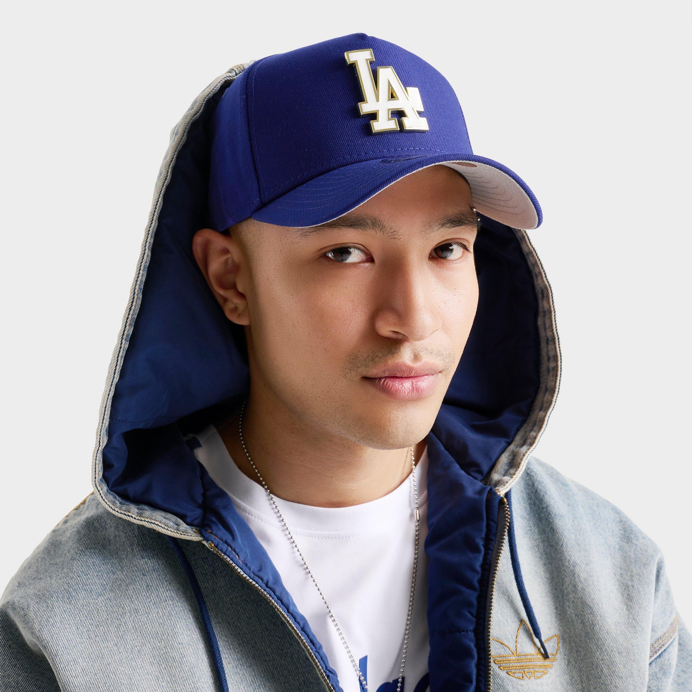 New Era Los Angeles Dodgers MLB Metal Logo 9FORTY A-Frame Snapback Hat