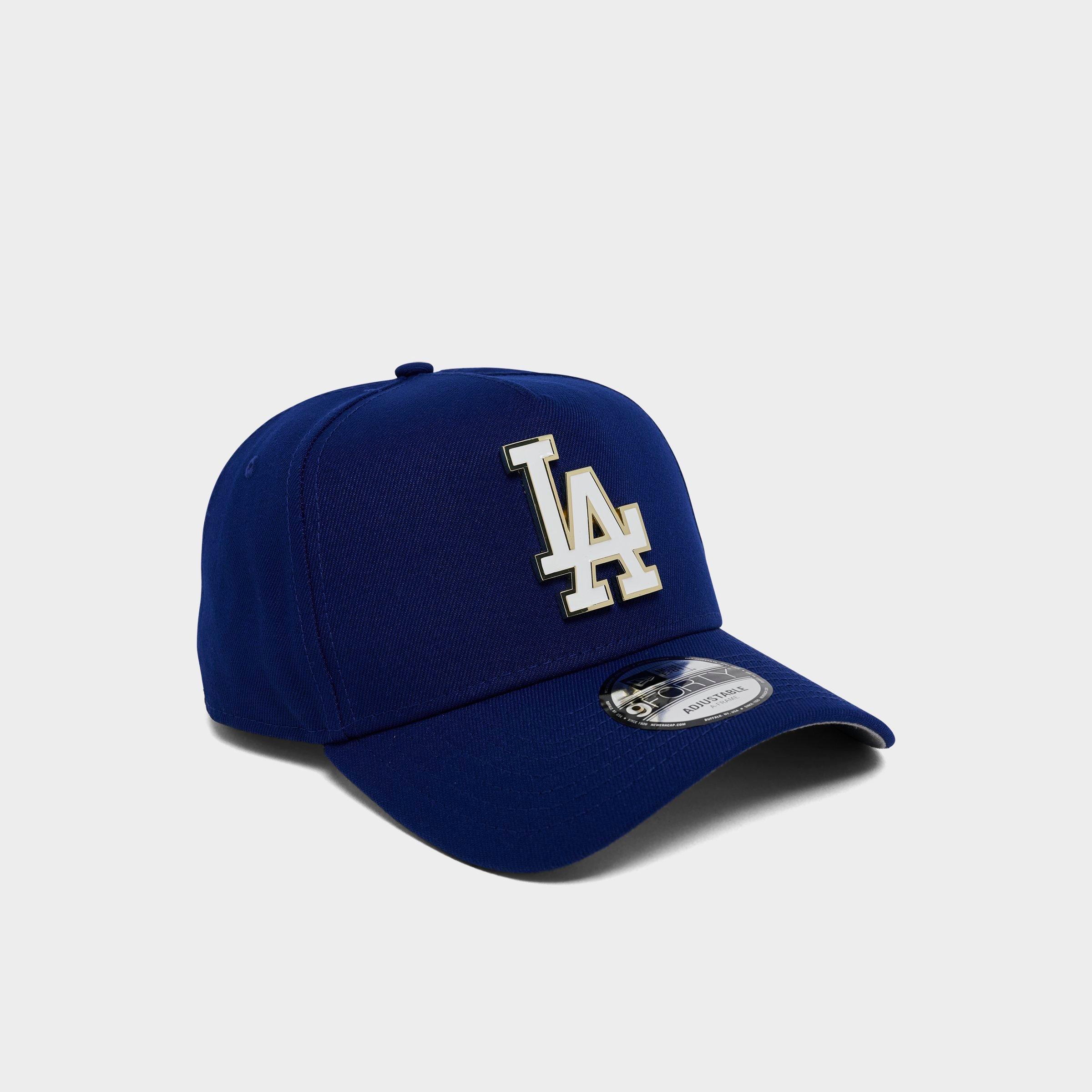 New Era Los Angeles Dodgers MLB Metal Logo 9FORTY A-Frame Snapback Hat
