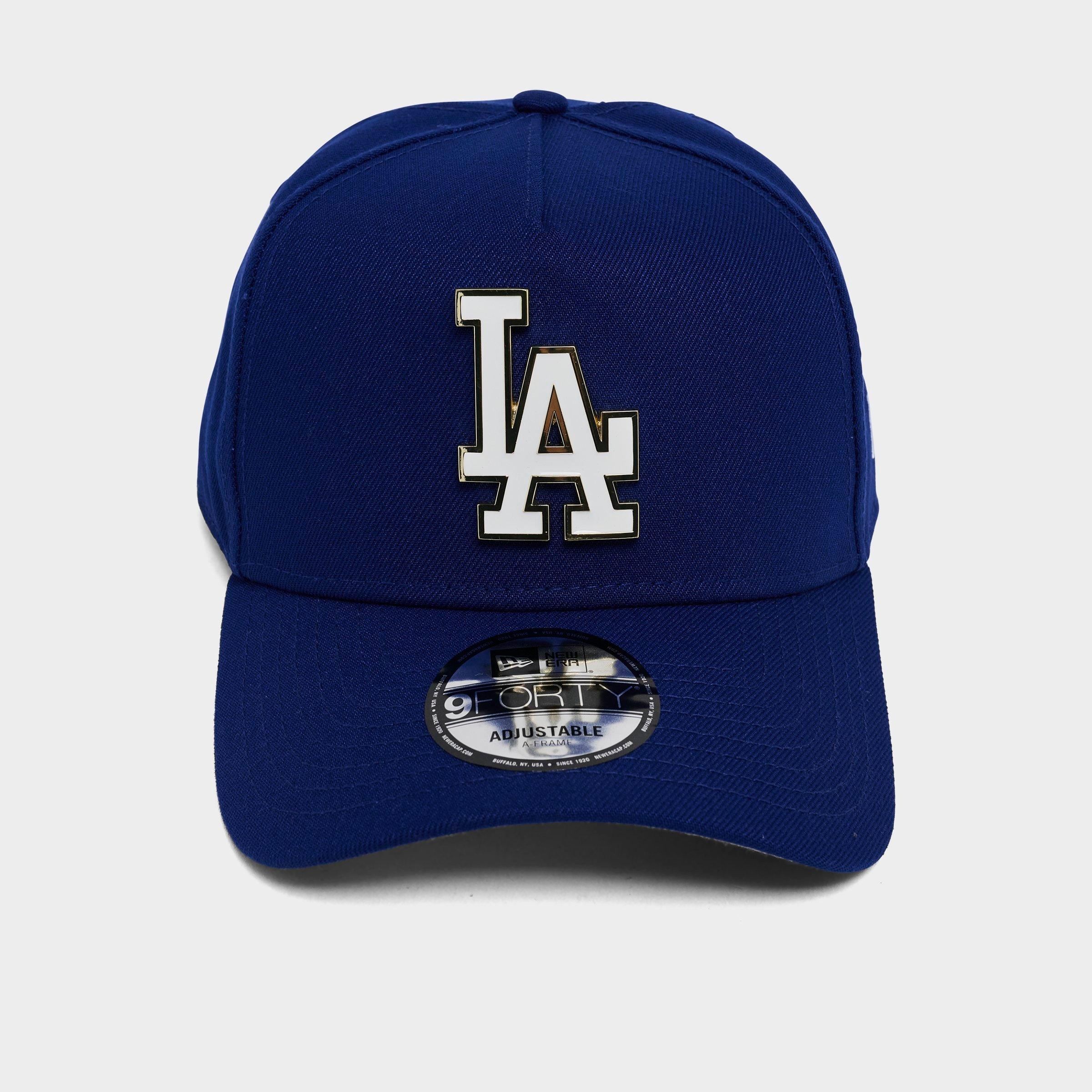 New Era Los Angeles Dodgers MLB Metal Logo 9FORTY A-Frame Snapback Hat