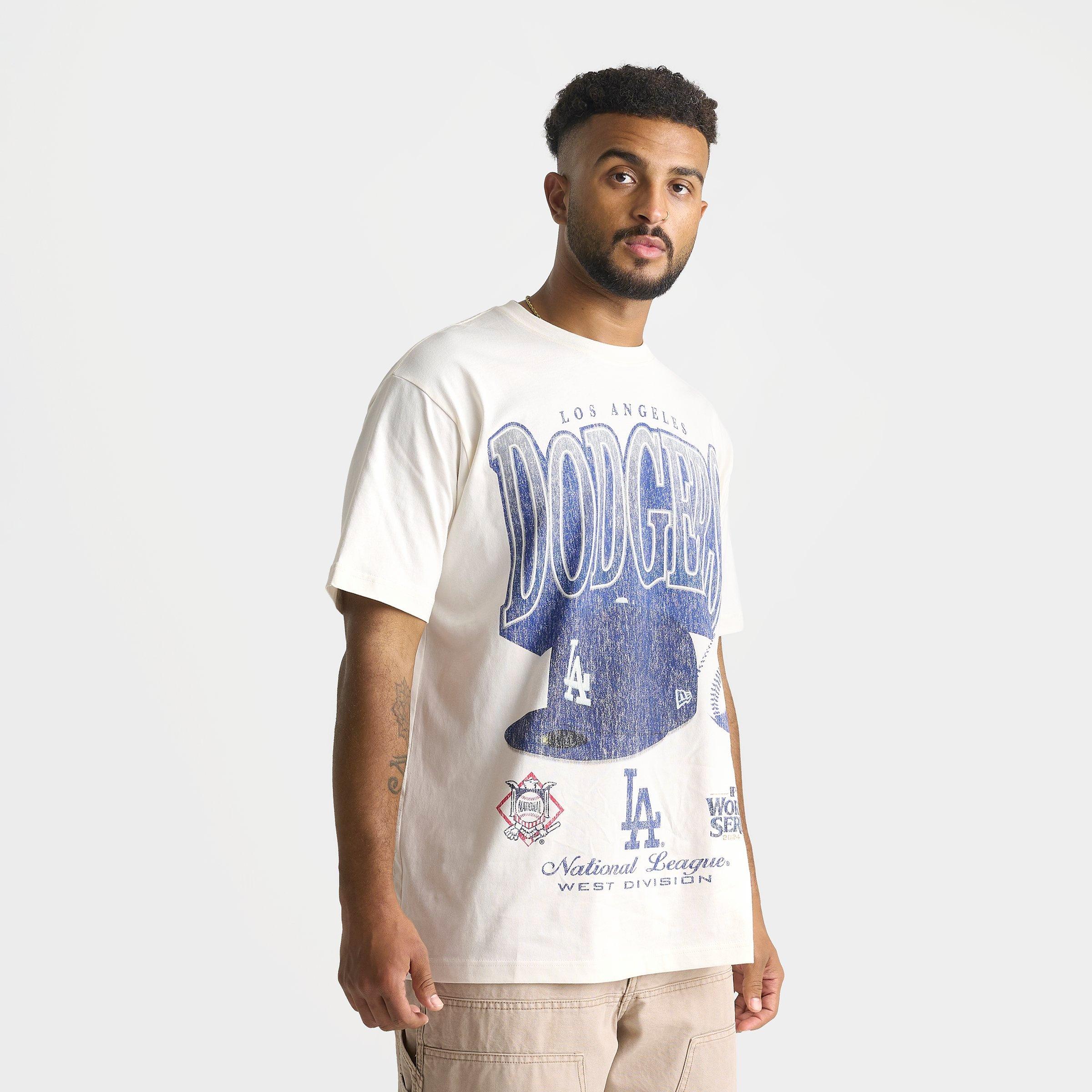 Men's New Era Los Angeles Dodgers MLB Hat Graphic T-Shirt